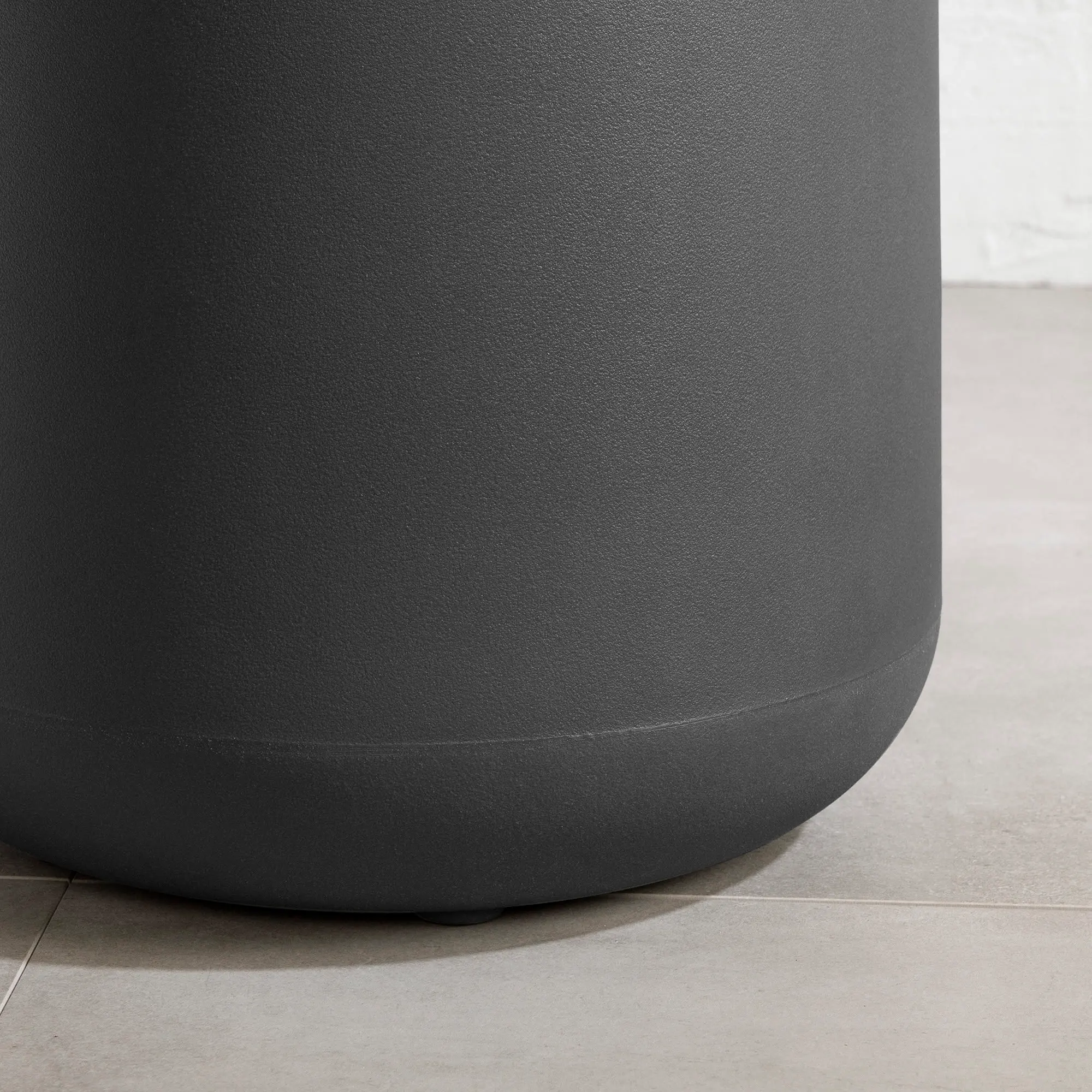 13795 Dalya Dark Gray Round Outdoor Side Table - South Shore-5