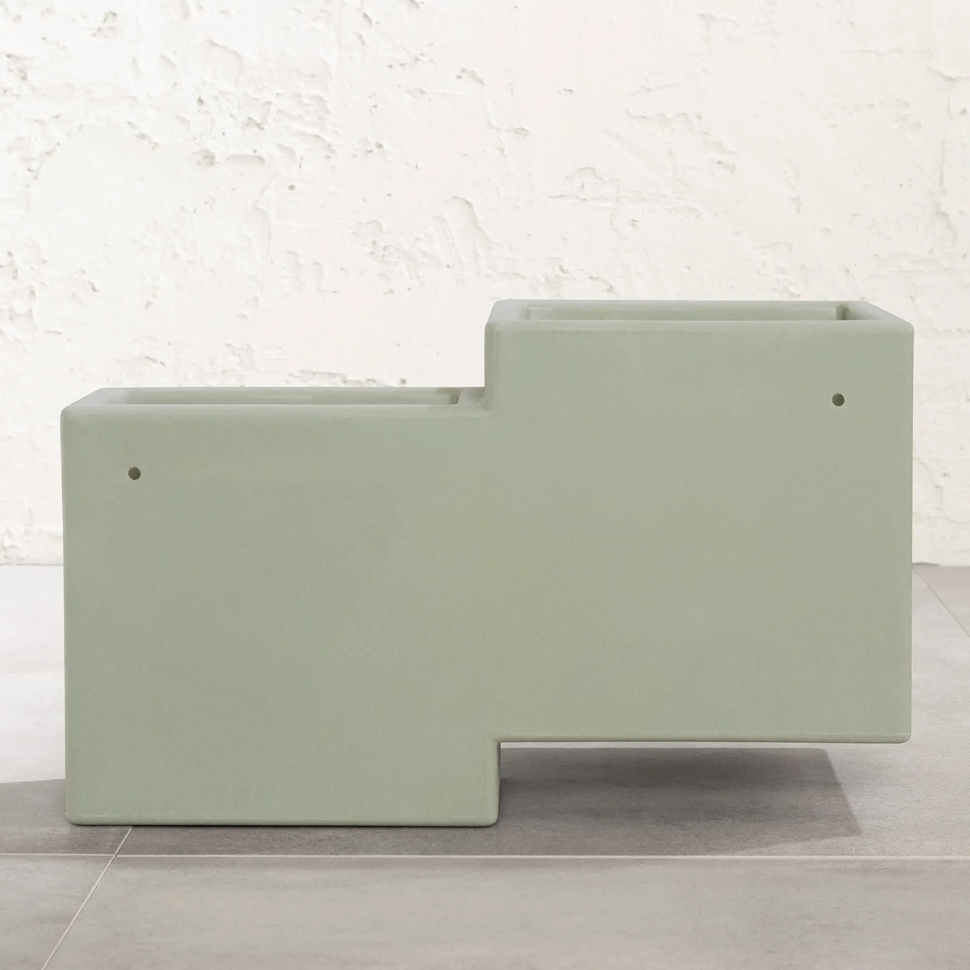 13808 Dalya Sage Green Wall Planters, Set of 2 - South Shore-4