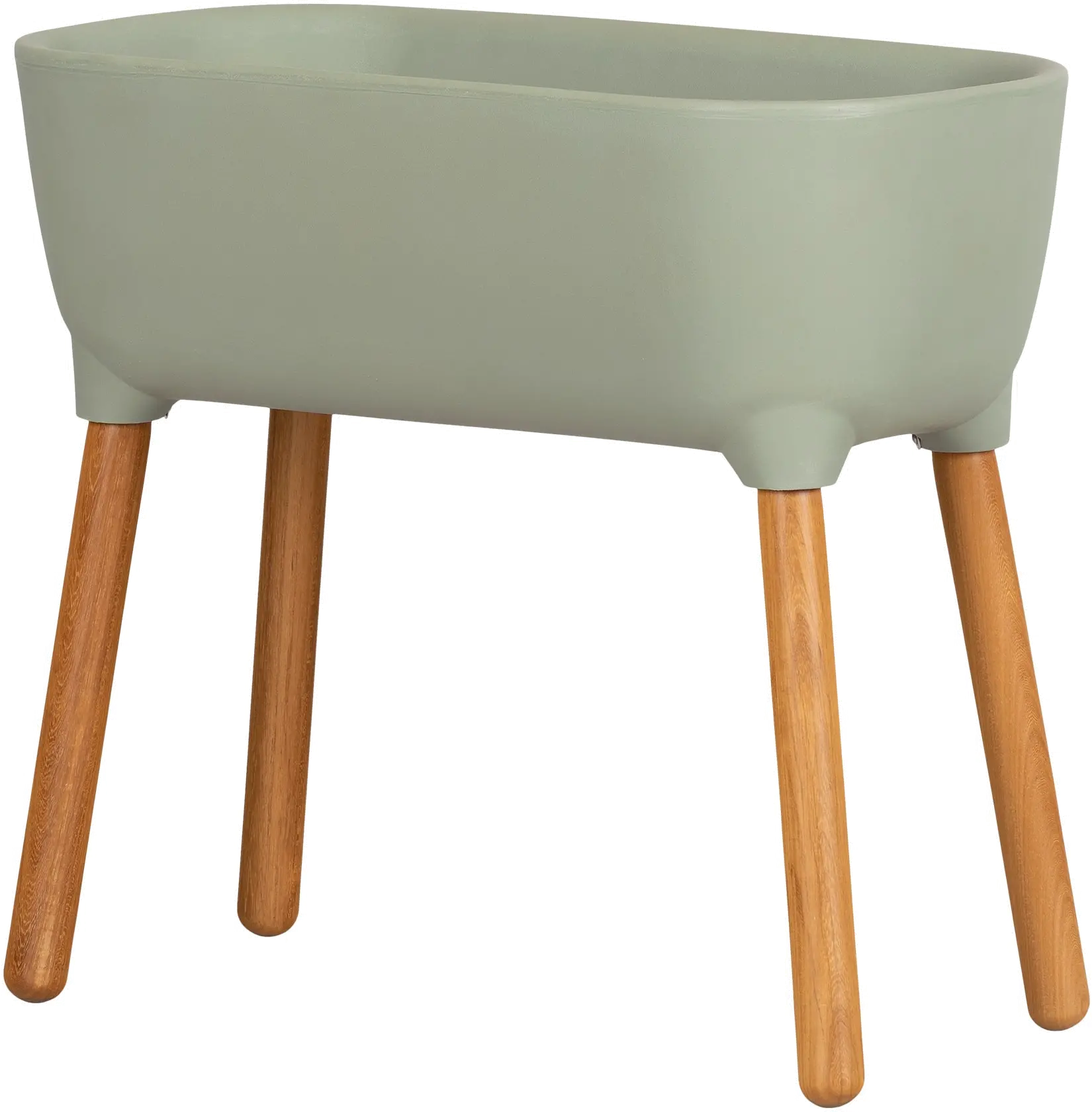 13812 Dalya Sage Green Raised Planter - South Shore-1