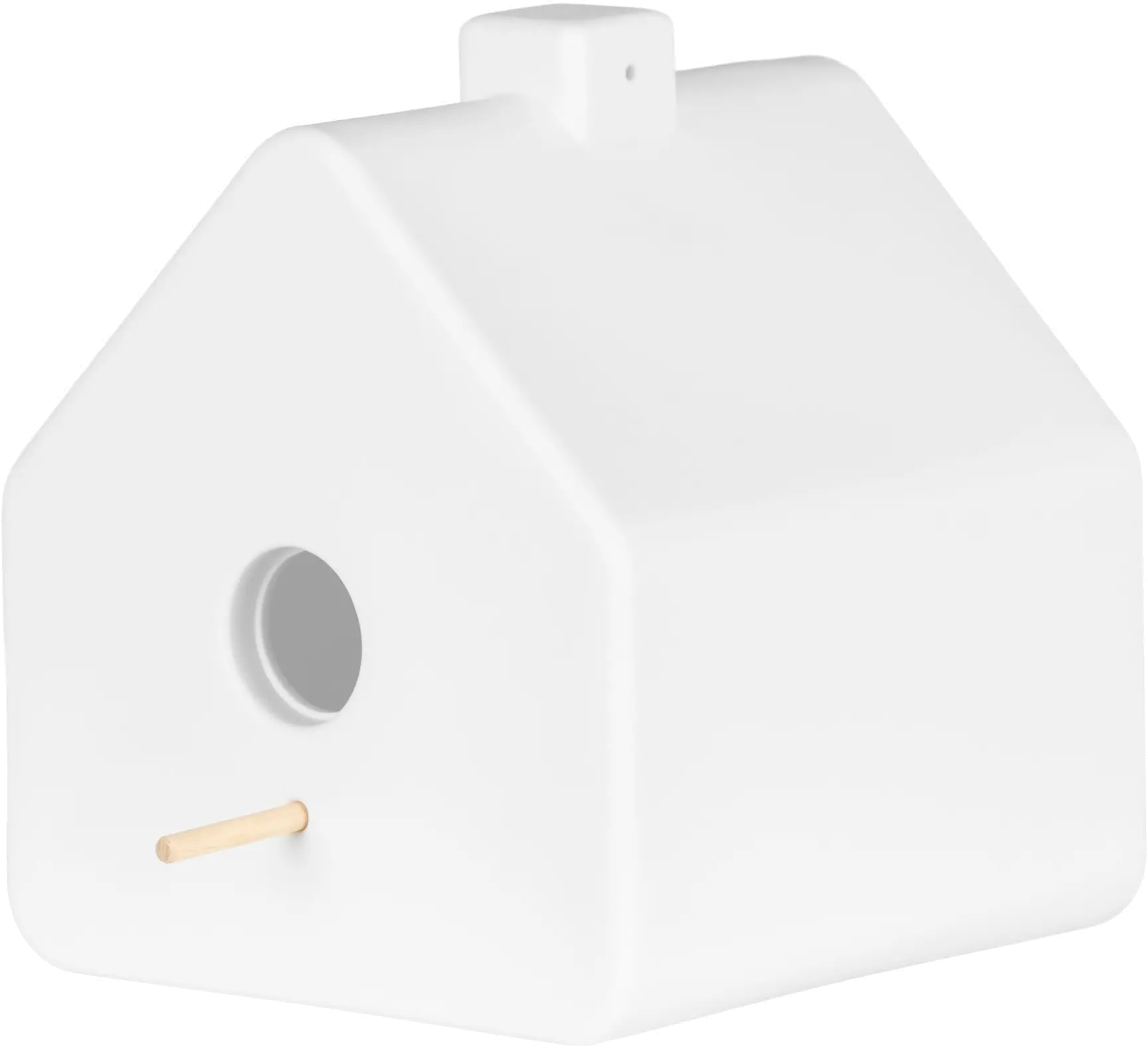 13816 Dalya White Decorative Birdhouse - South Shore-1