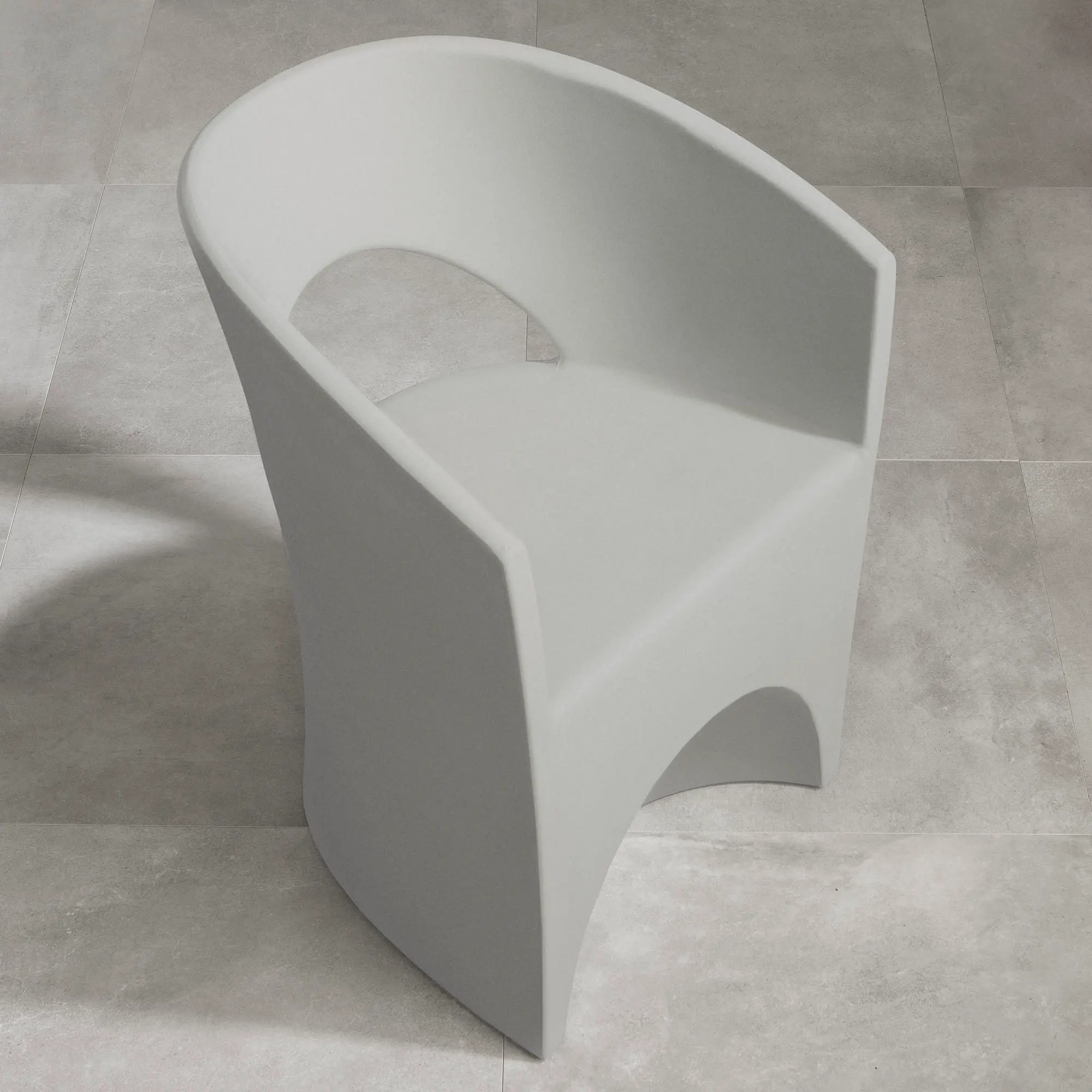 14238 Dalya Greige Patio Chair - South Shore-4