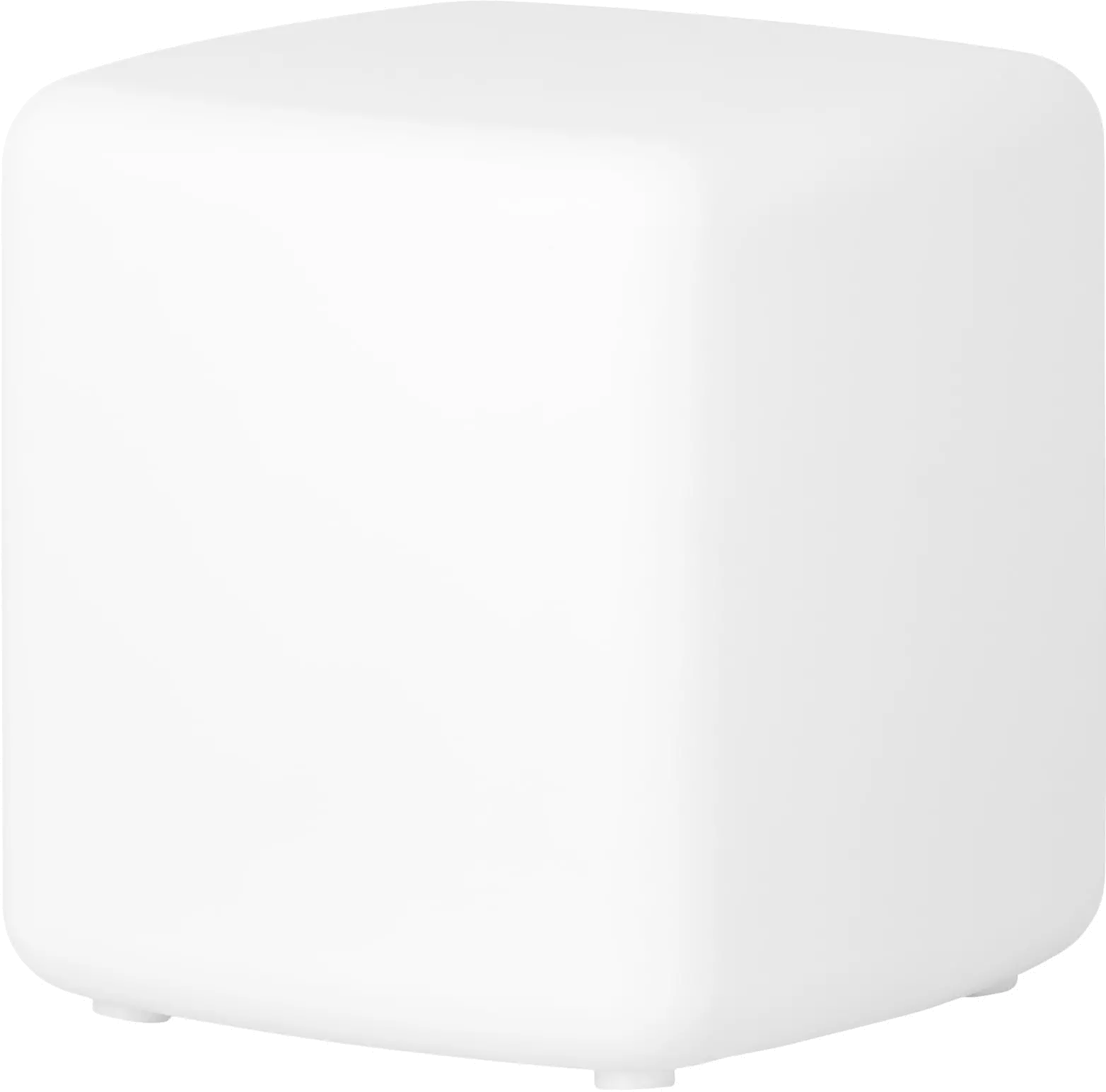 14252 Dalya White Outdoor Side Table - South Shore-1