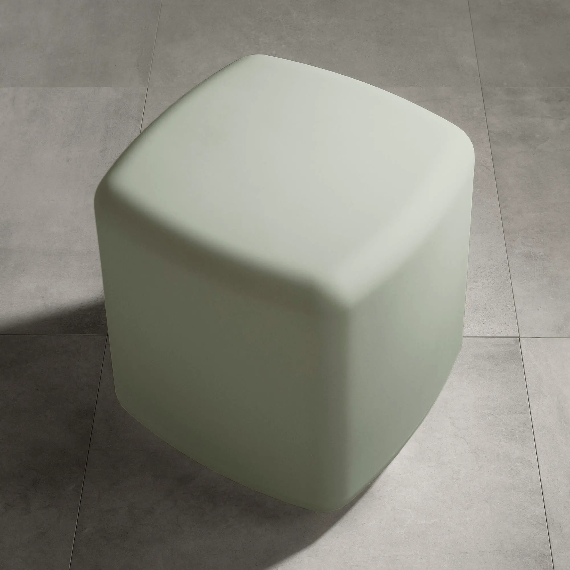 14255 Dalya Sage Green Outdoor Side Table - South Shore-4