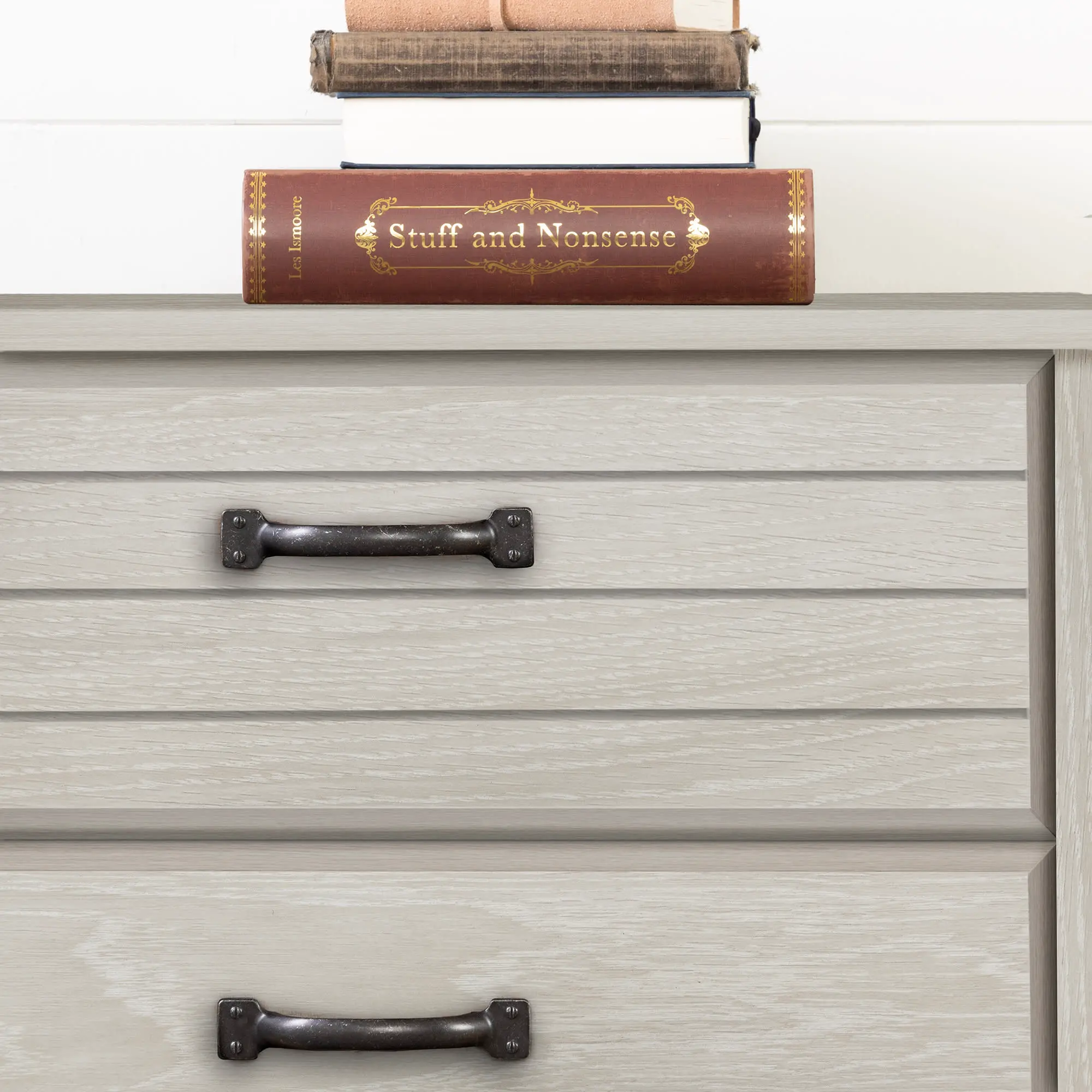 14495 Ulysses Gray Oak 6-Drawer Double Dresser - South Shore-4