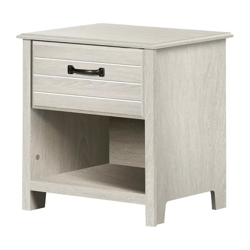 Ulysses Gray Oak Nightstand