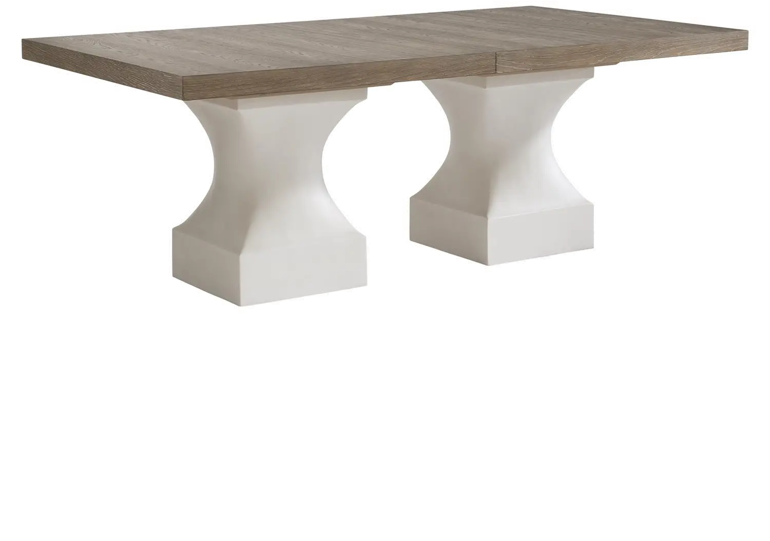 Aventura White and Sand Dining Table-2