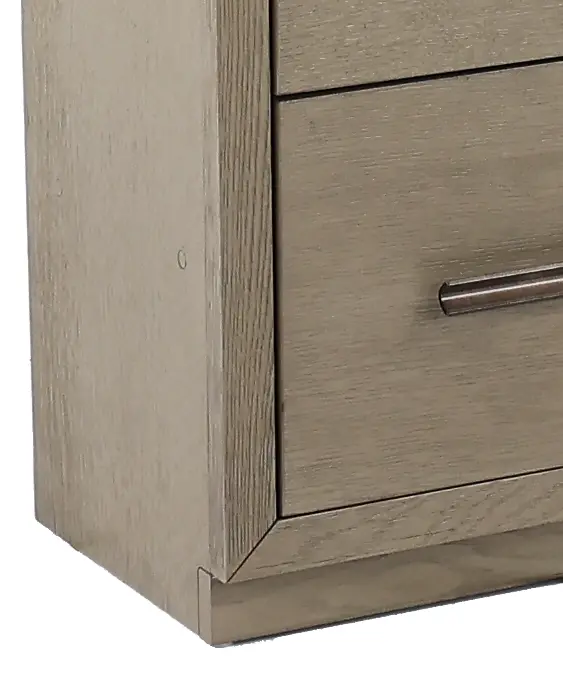 Pure Modern Gray Curio Cabinet-8