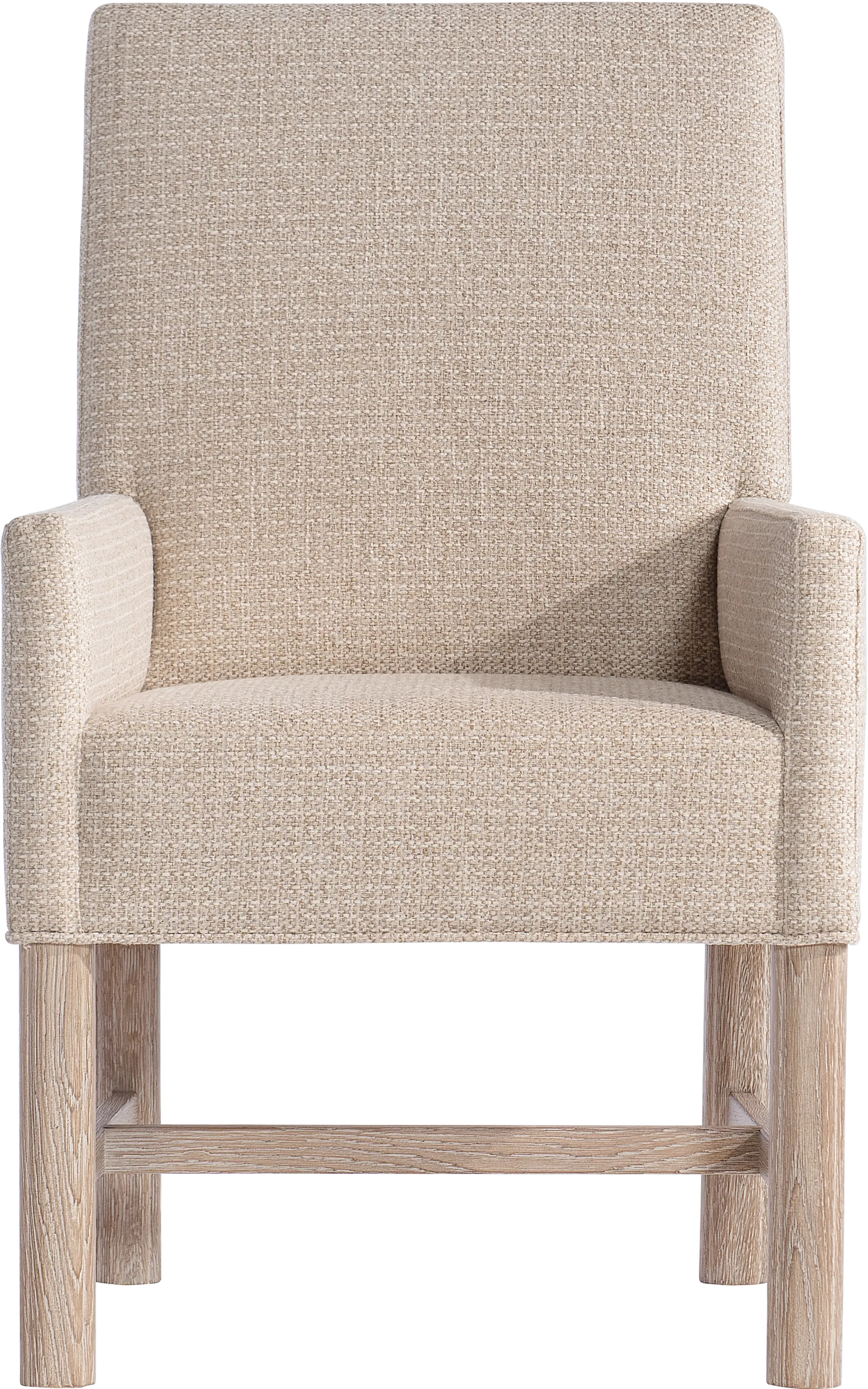 Aventura Sand Upholstered Dining Arm Chair-1