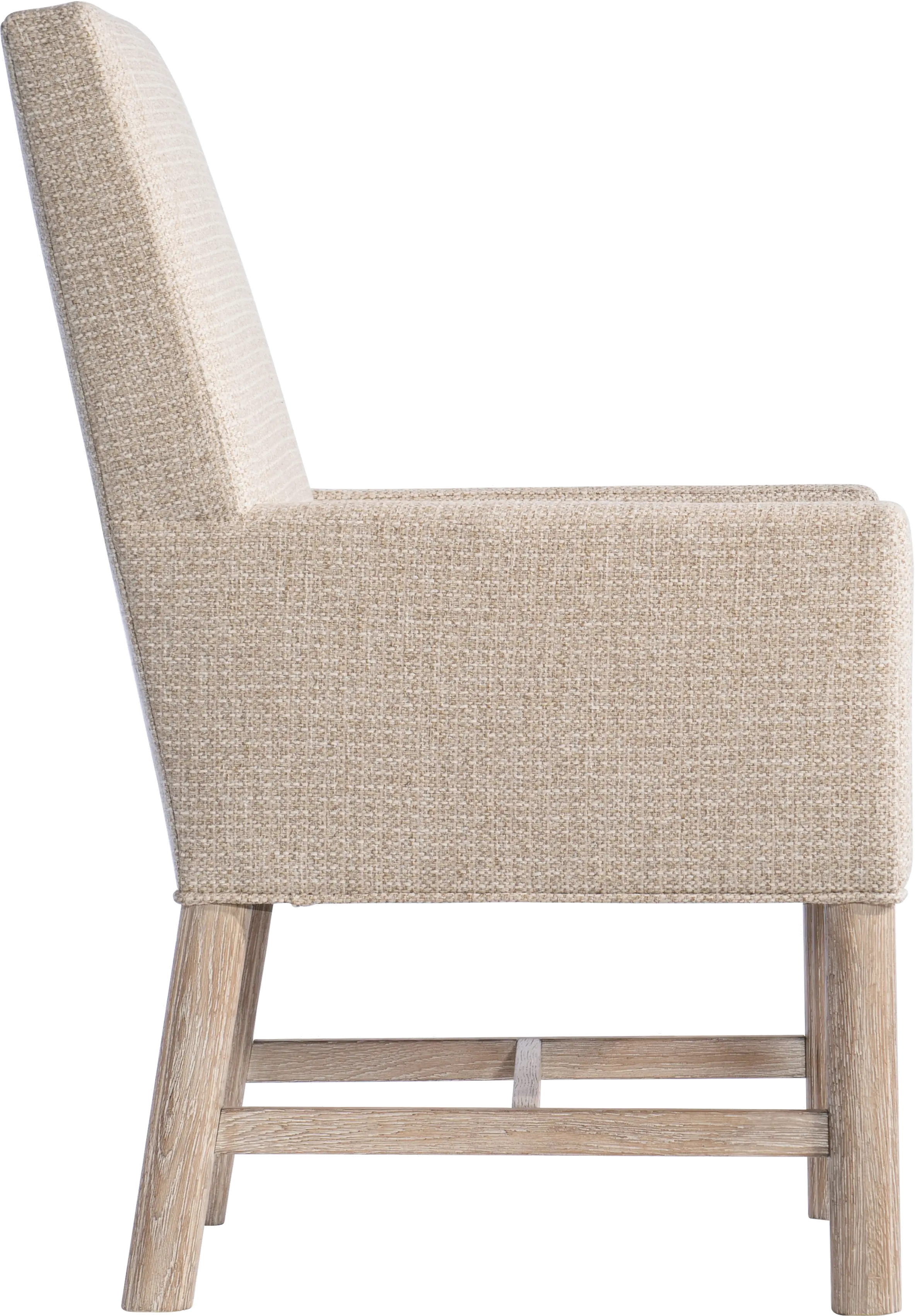 Aventura Sand Upholstered Dining Arm Chair-4