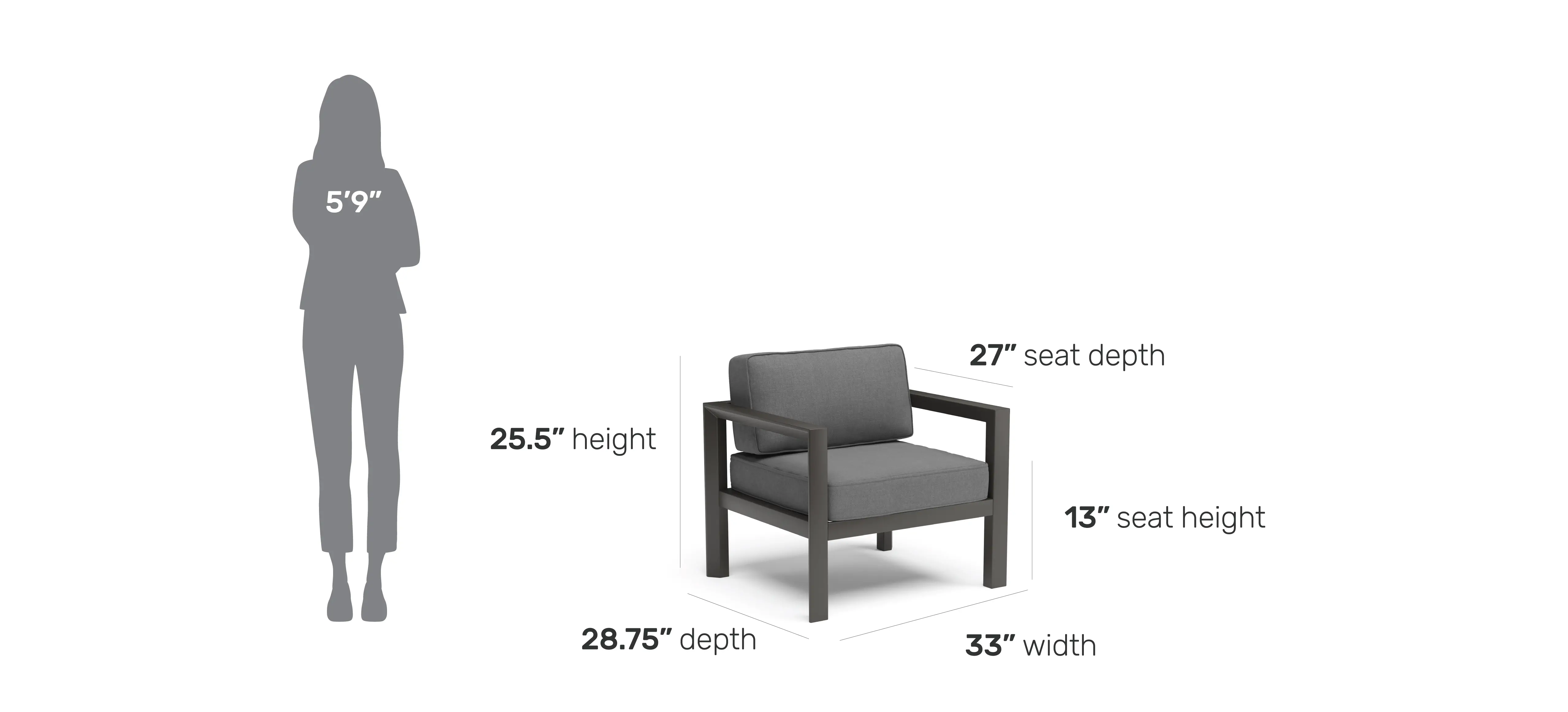 6730-10 Grayton Gray Outdoor Aluminum Arm Chair-3