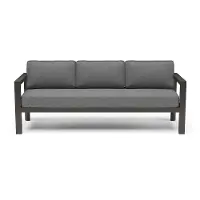6730-30 Grayton Gray Outdoor Aluminum Sofa