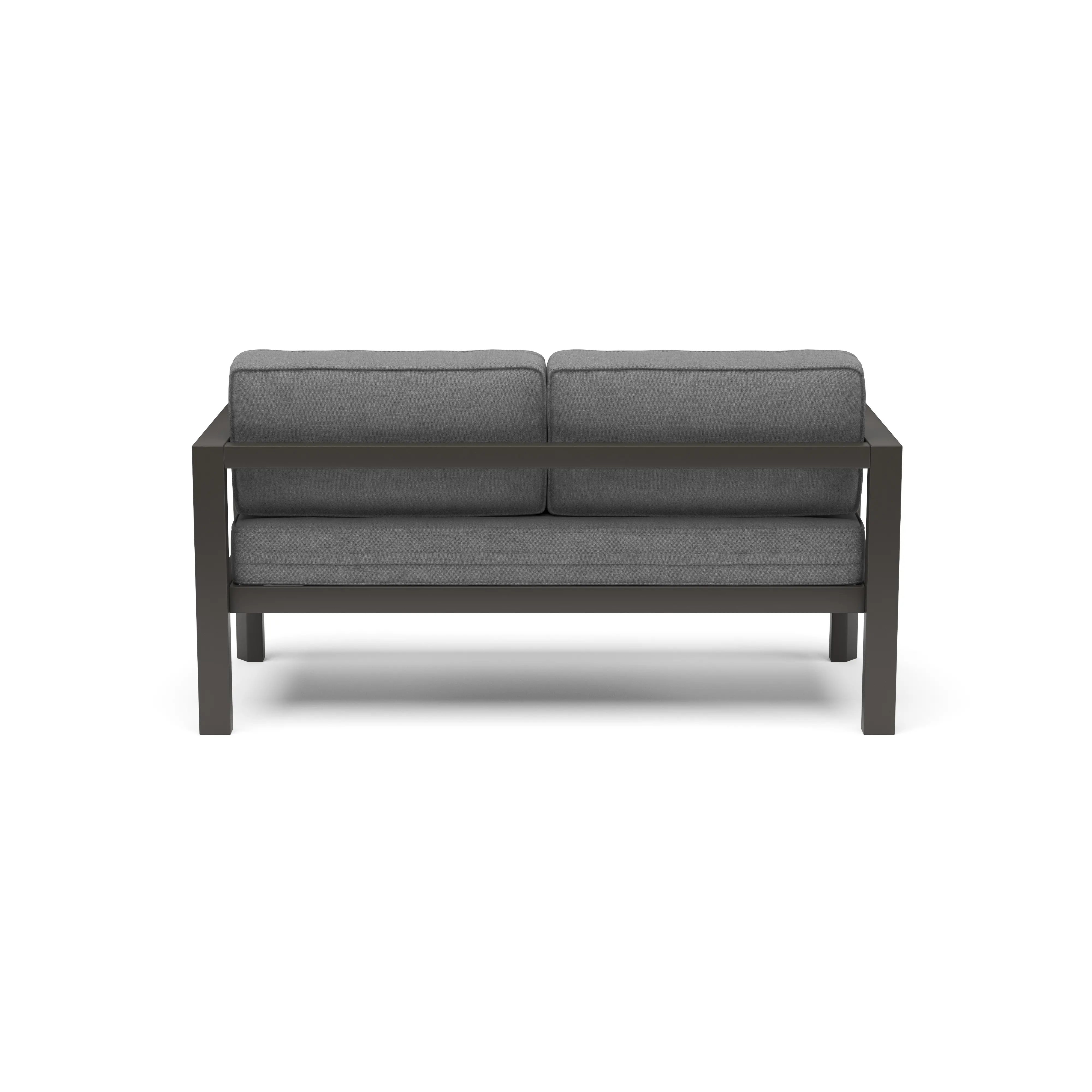6730-60 Grayton Gray Outdoor Aluminum Loveseat-7