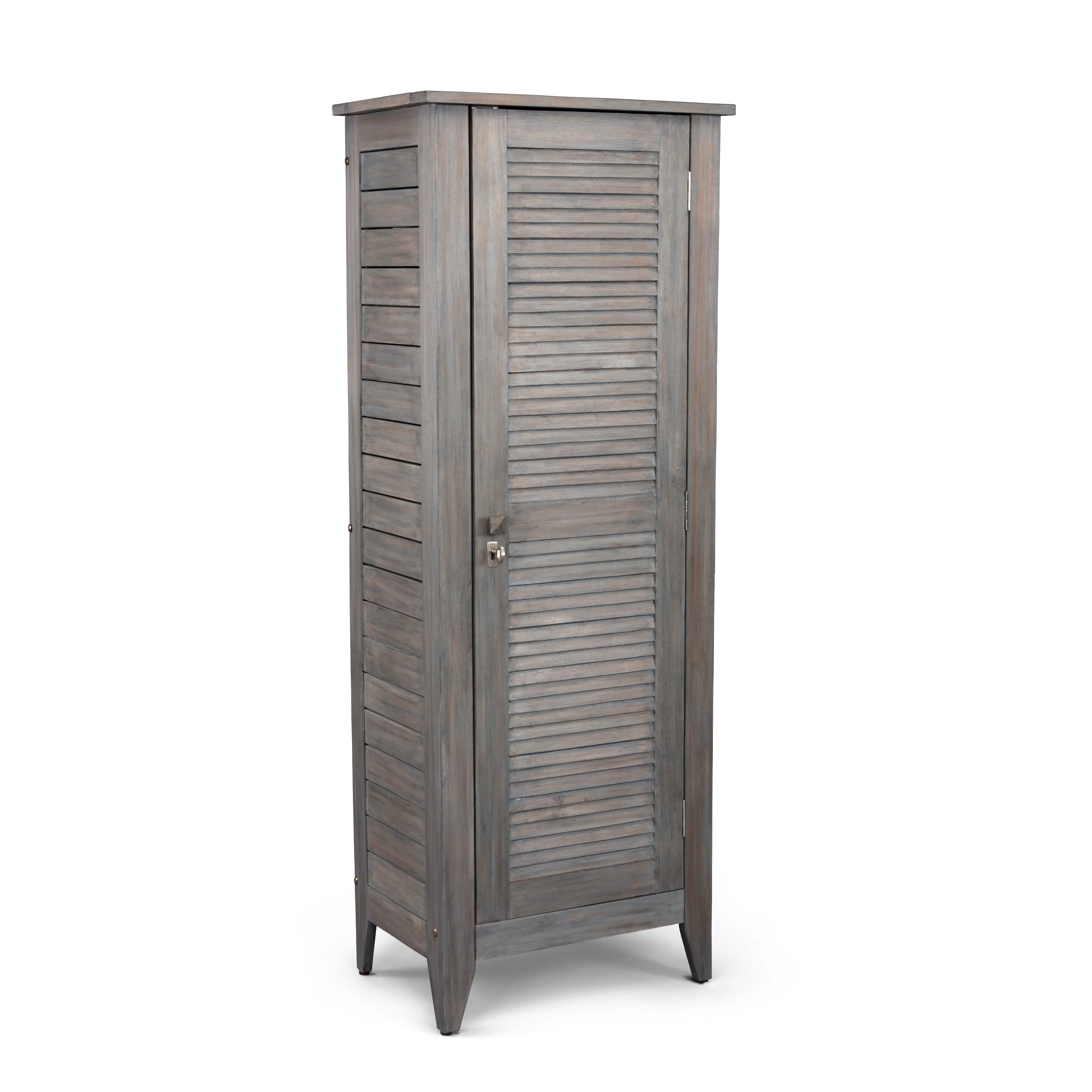 5664-26 Maho Gray Storage Cabinet-1