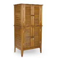5663-27 Maho Brown Outdoor Storage Cabinet