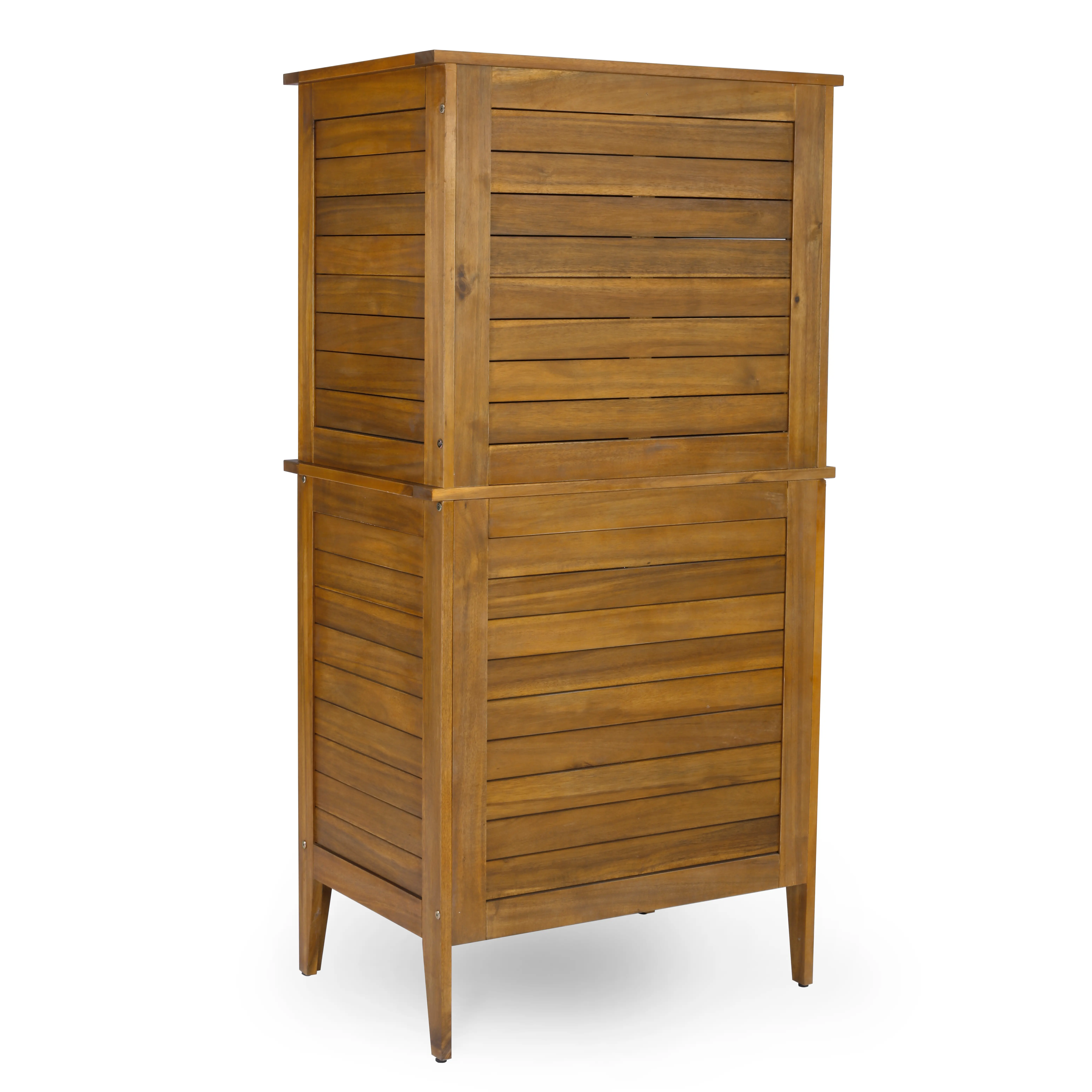 5663-27 Maho Brown Outdoor Storage Cabinet-5