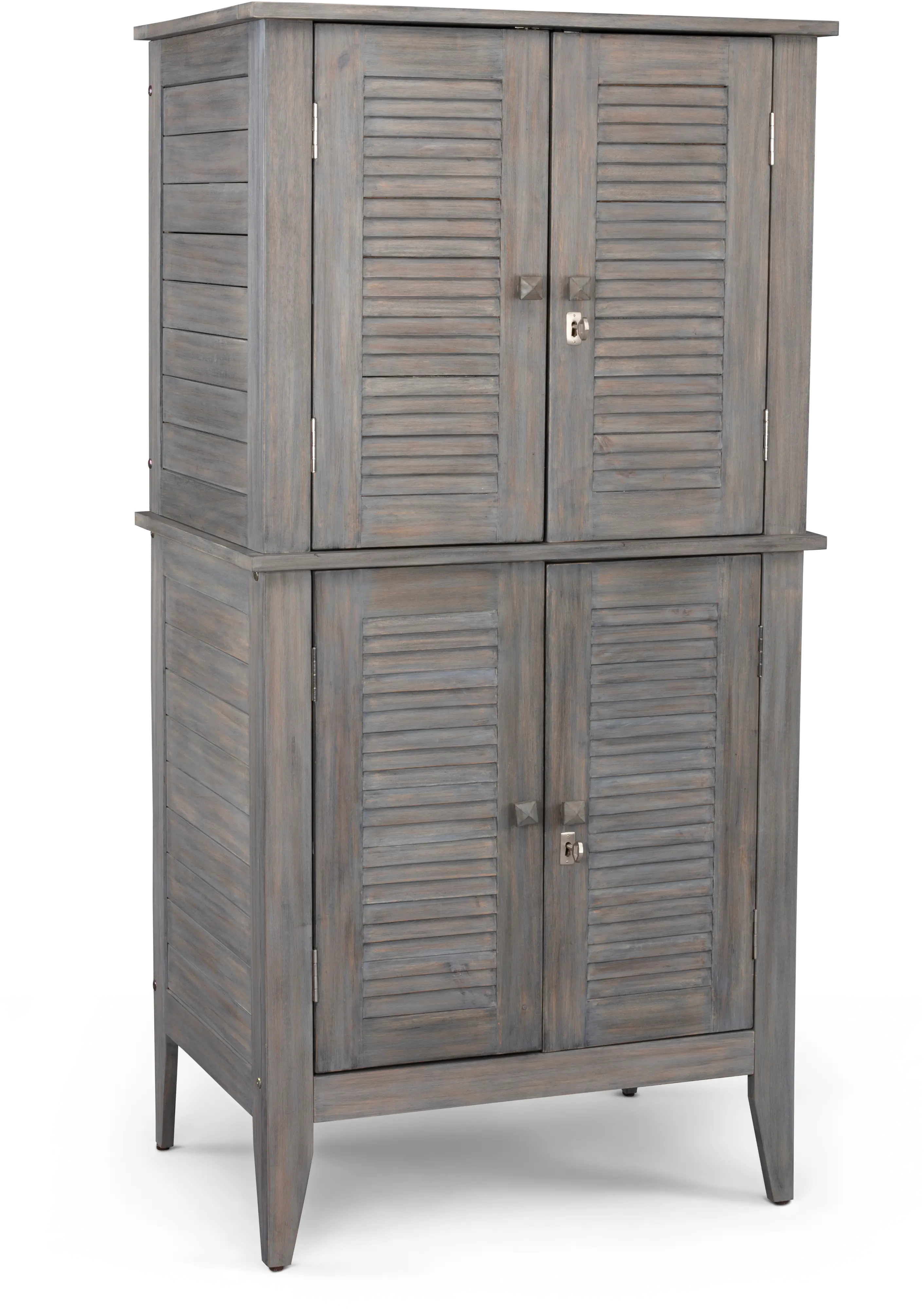5664-27 Maho Gray Storage Cabinet by Homestyles-1