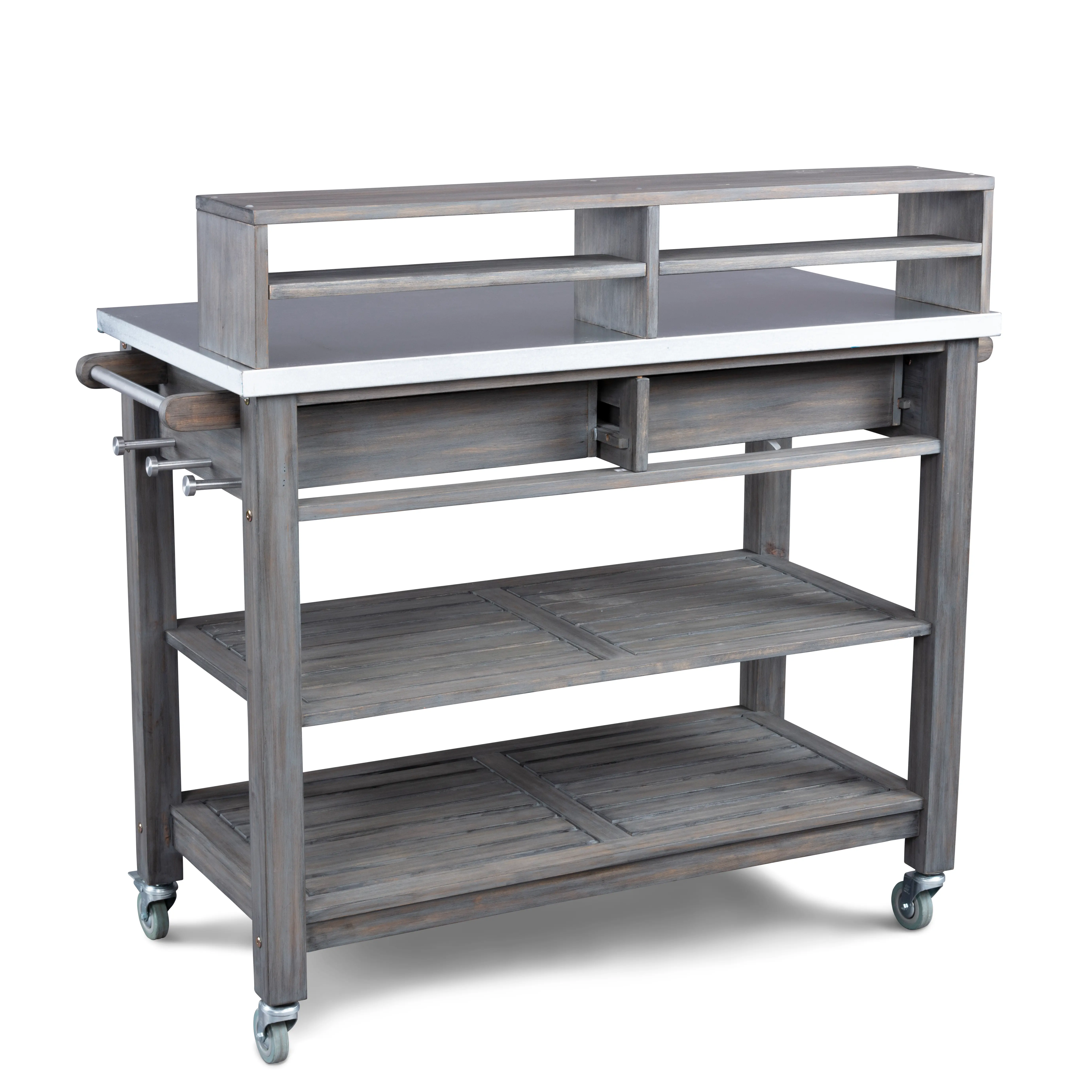 5664-91 Maho Gray Potting Bench-5