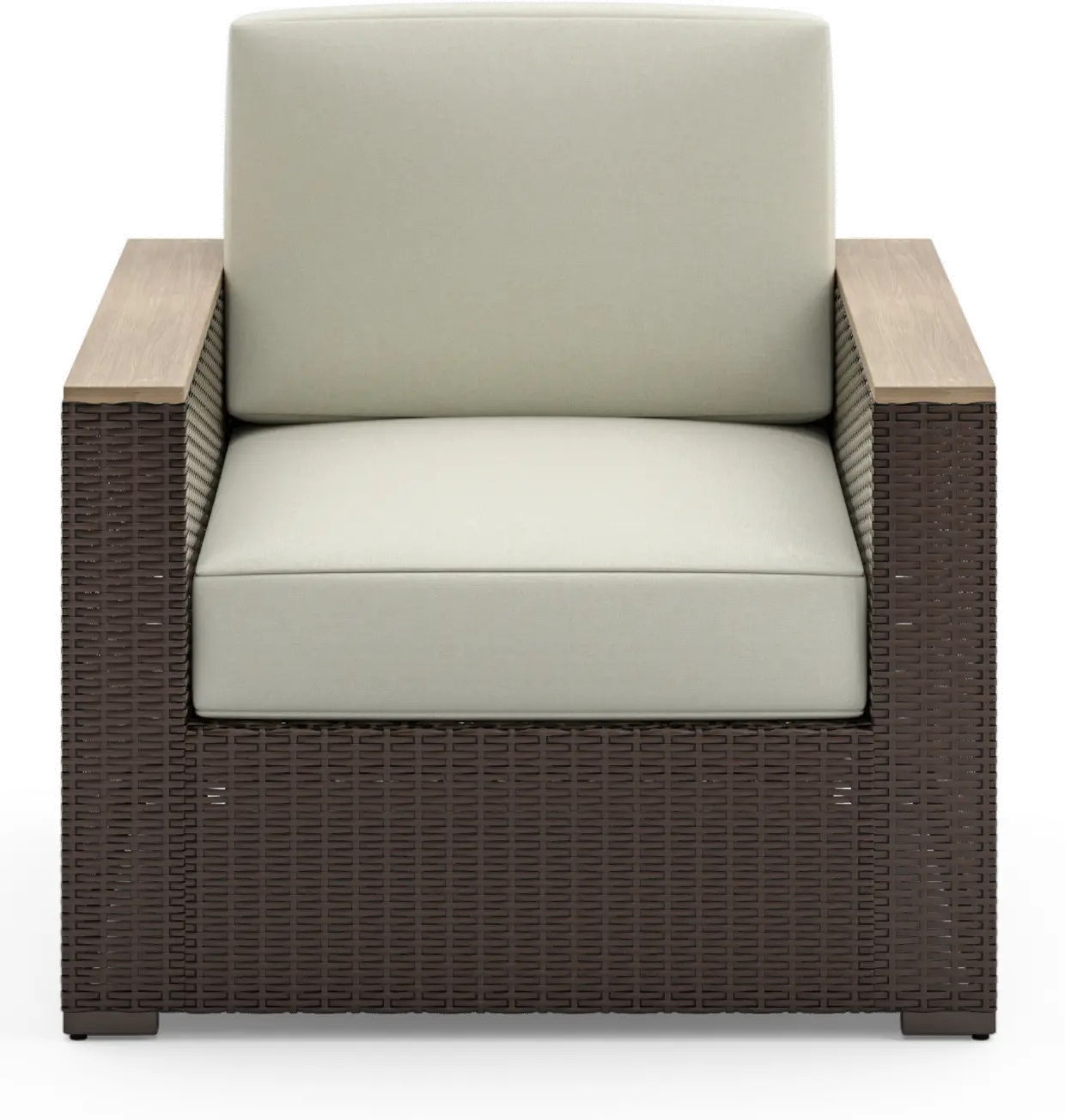 6800-10 Palm Springs Brown Outdoor Arm Chair-3