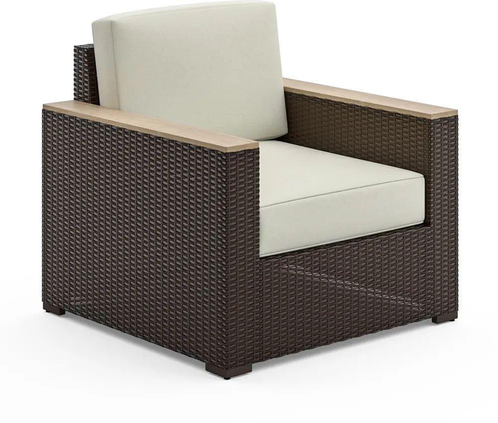 6800-10 Palm Springs Brown Outdoor Arm Chair-4