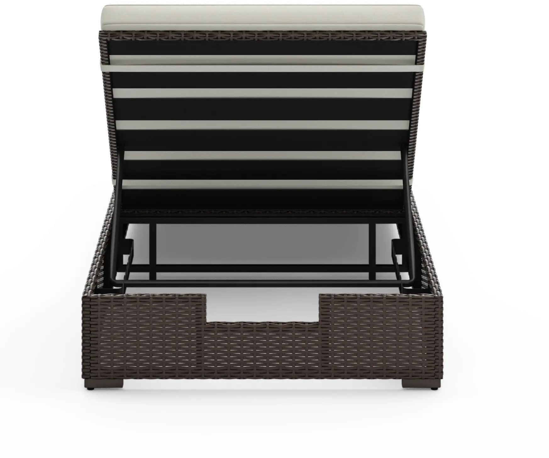 6800-83 Palm Springs Brown Outdoor Chaise Lounge-7
