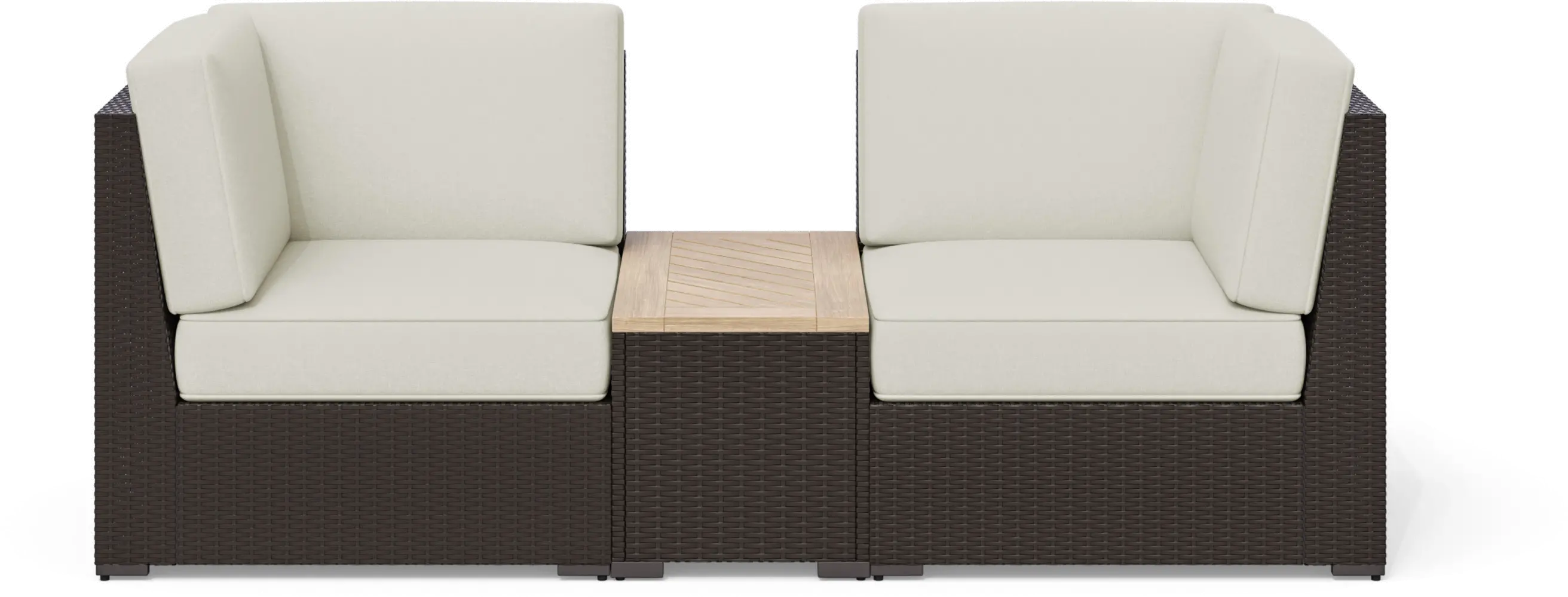 6800-12D-23 Palm Springs Brown Outdoor Chair Pair and Storage Table-1