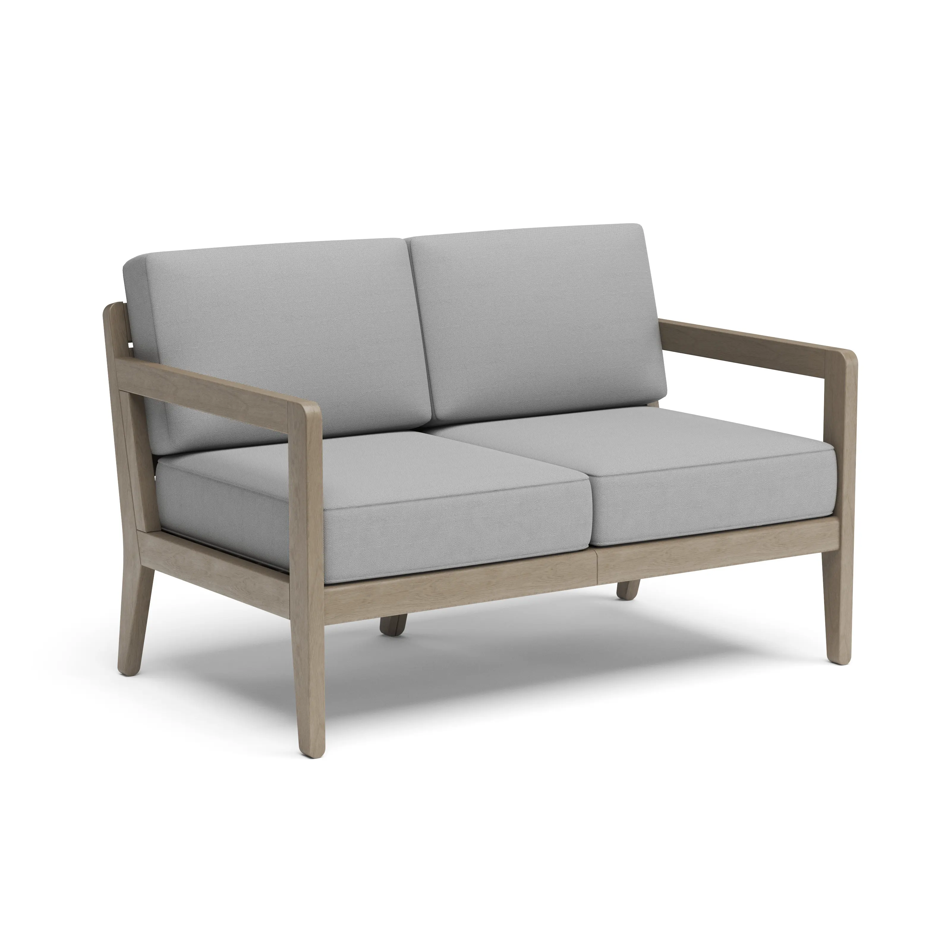 5675-6010D21 Sustain 4 Piece Brown and Gray Outdoor Conversation Set-4