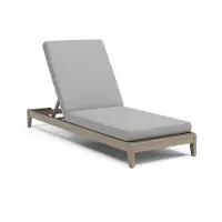 5675-83 Sustain Brown Outdoor Chaise Lounge