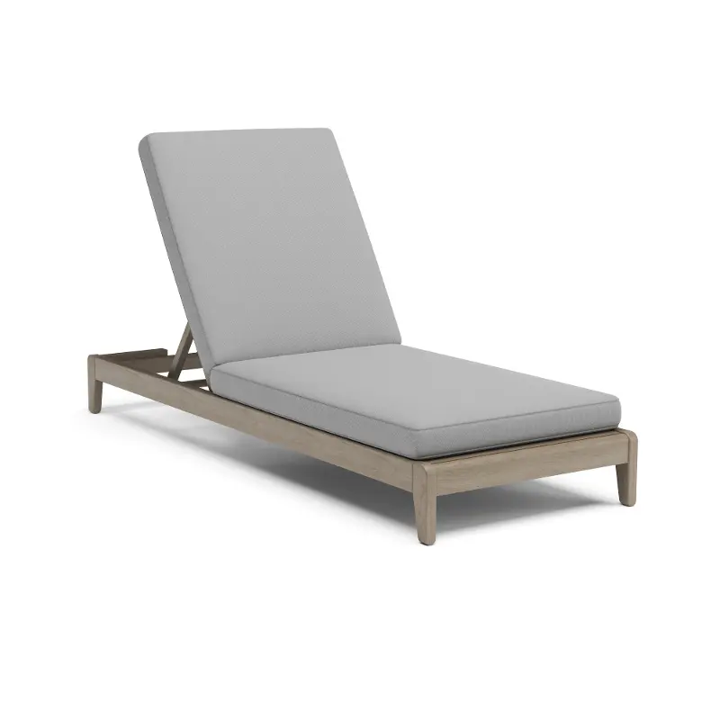 Sustain Brown Outdoor Chaise Lounge