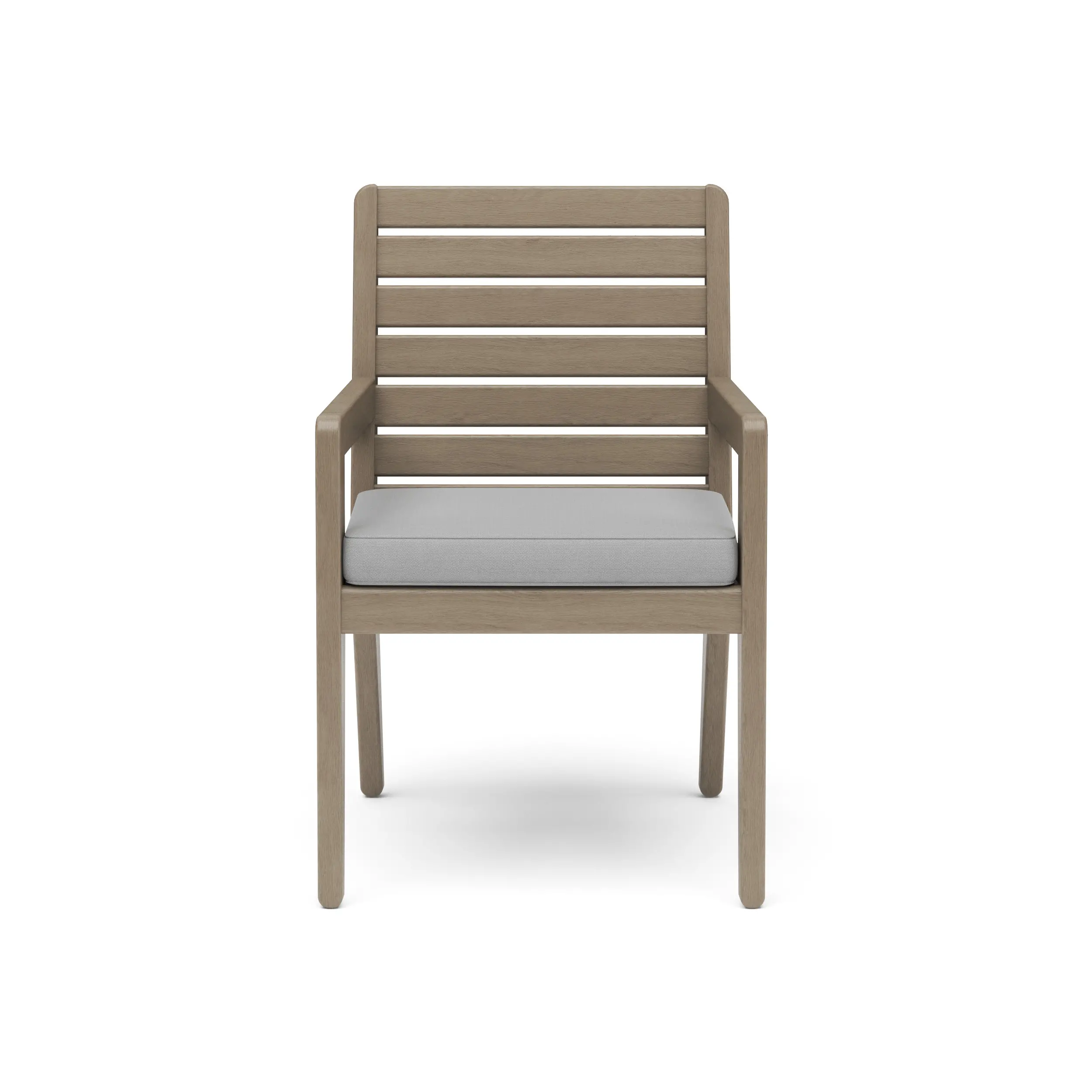 5675-81 Sustain Brown and Gray Outdoor Dining Armchair, Set of Two-4