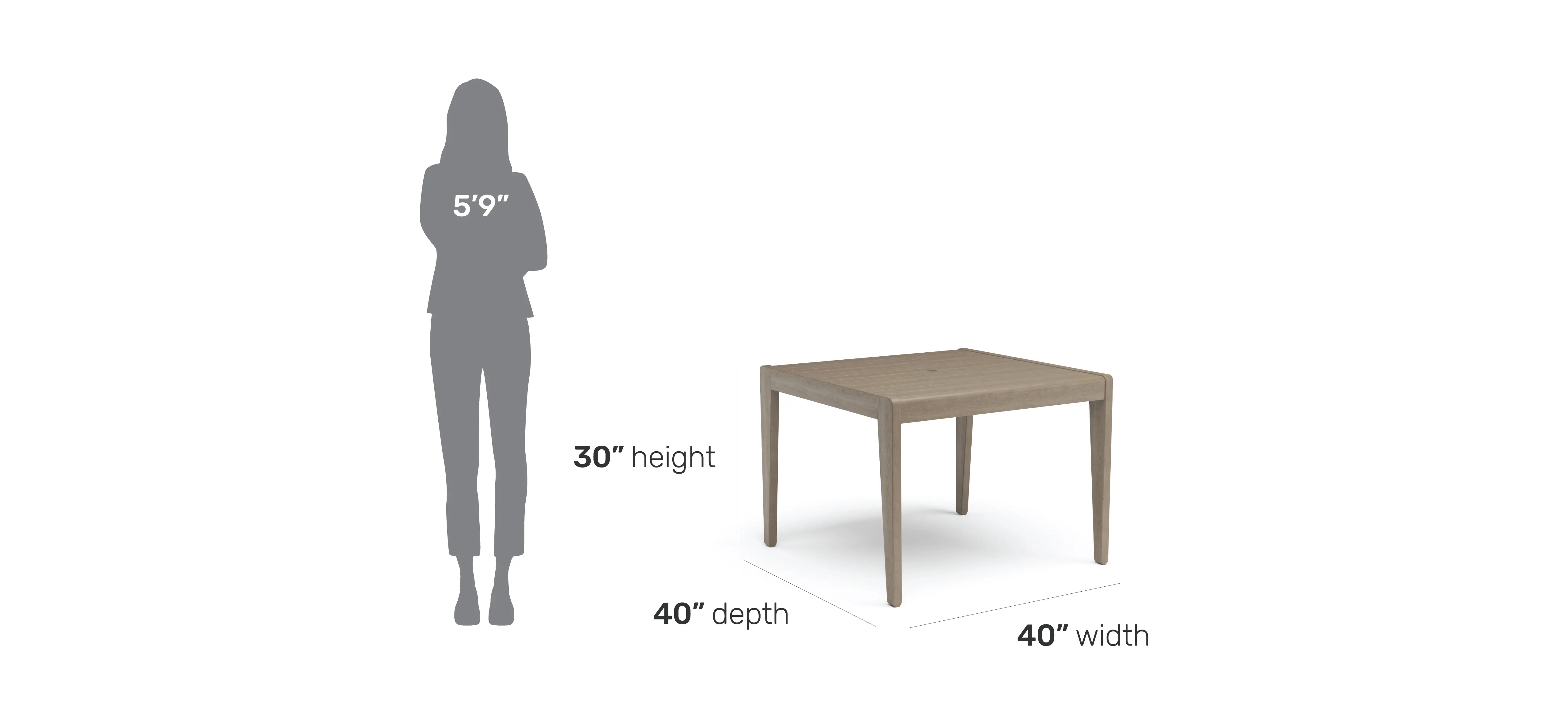 5675-37 Sustain Brown Outdoor Dining Table-4