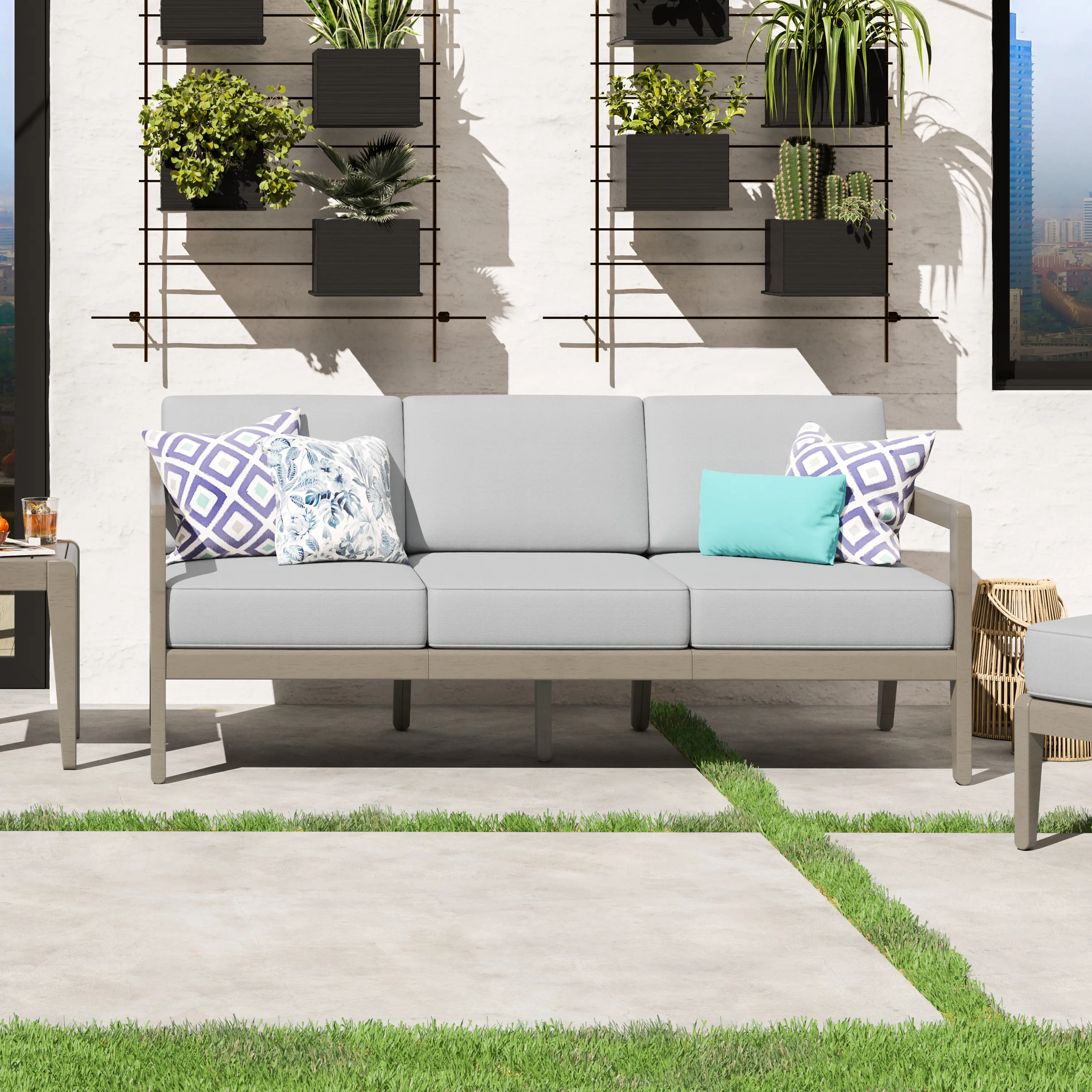 5675-30 Sustain Brown Outdoor Sofa-2