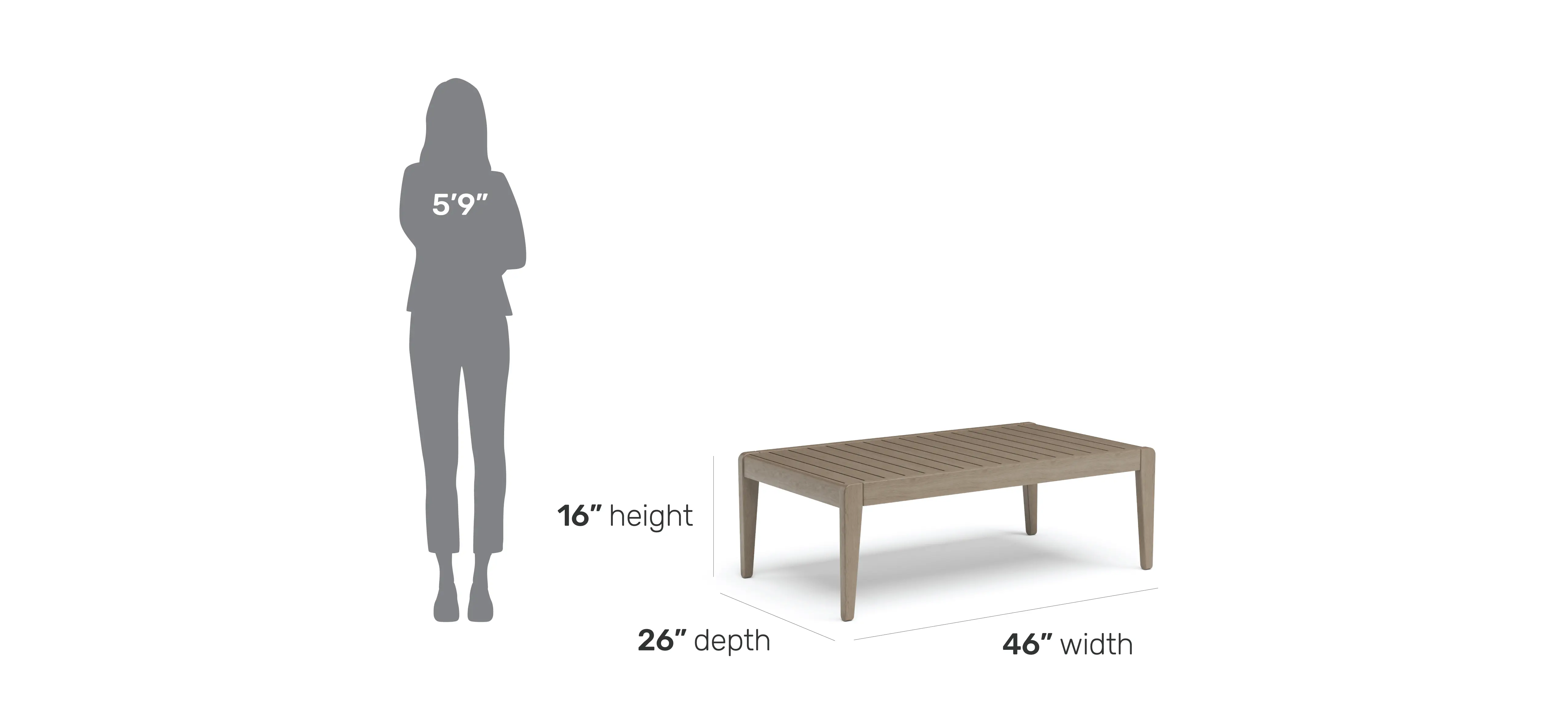 5675-21 Sustain Brown Outdoor Coffee Table-3
