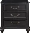 Herman Charcoal Brown Nightstand