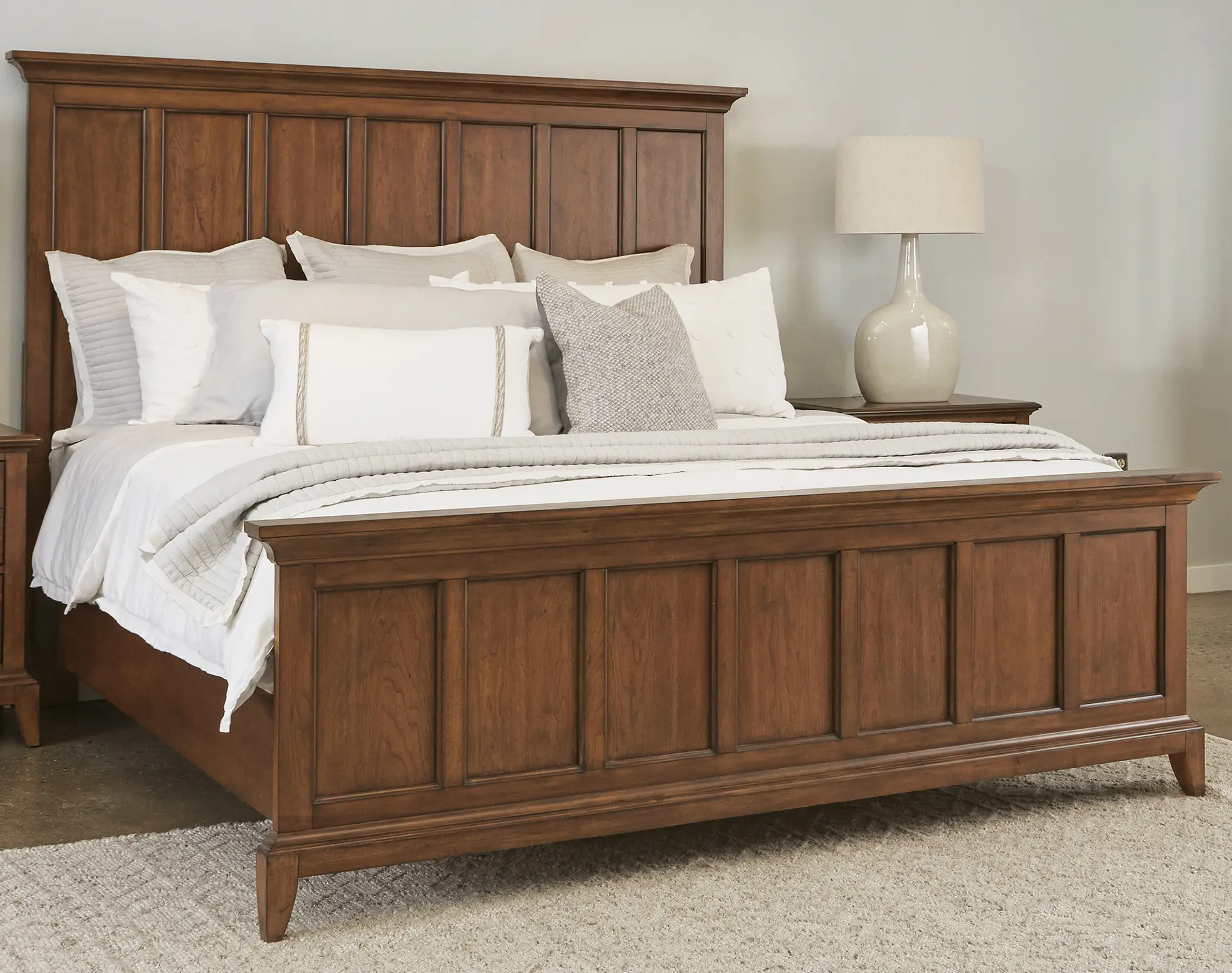 Shaker Heights Brown King Bed-2