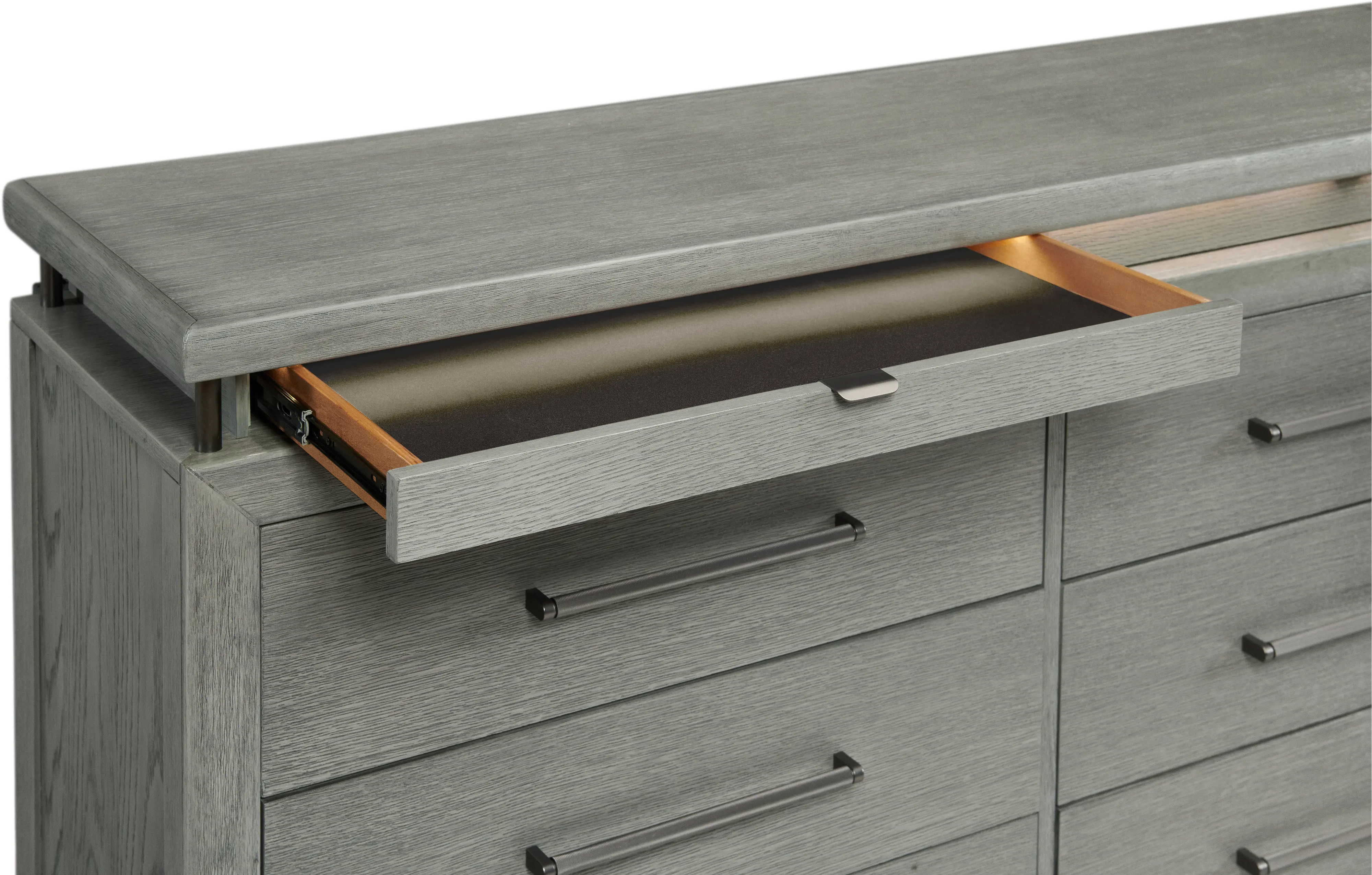 Chelsea Gray Dresser-5