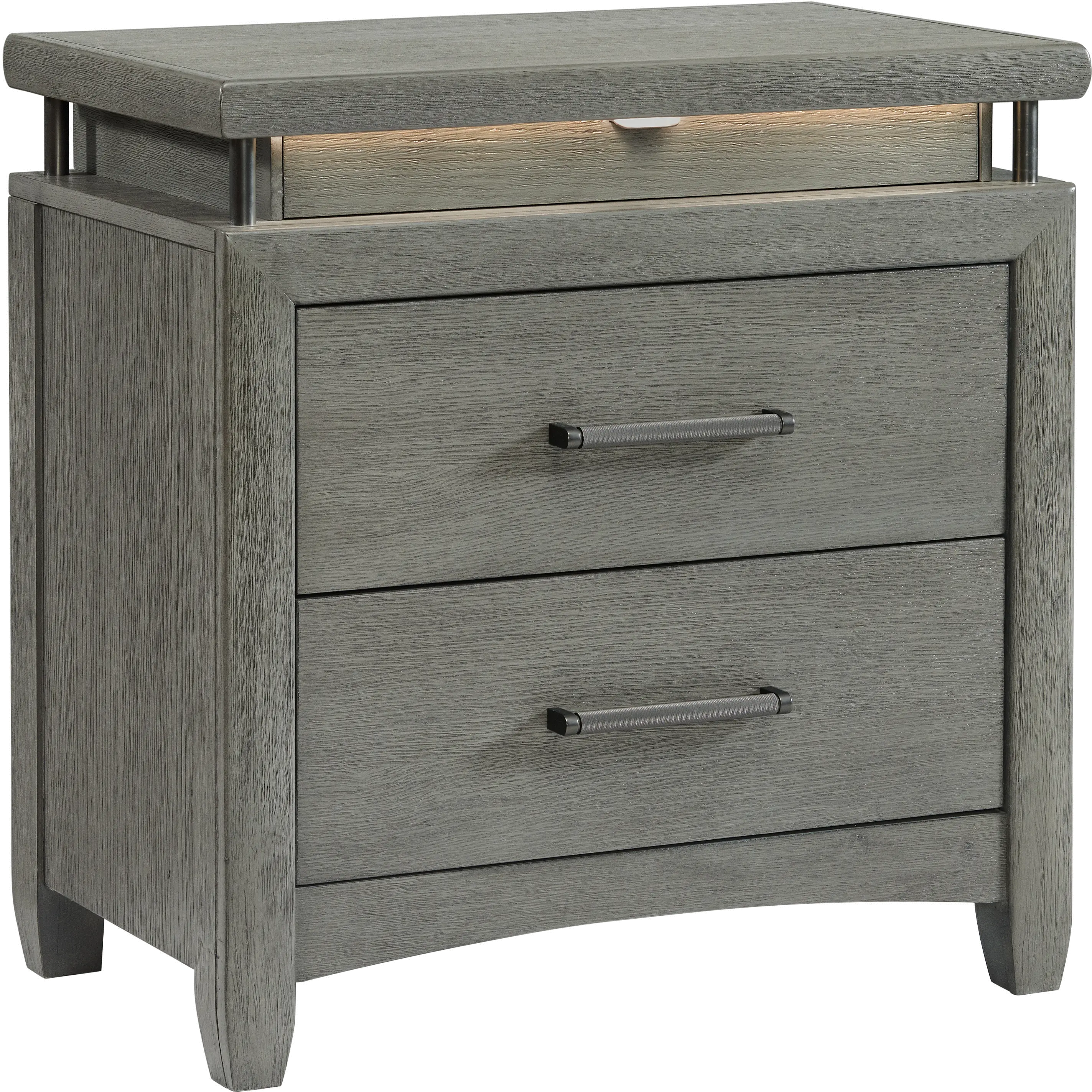 Chelsea Gray Nightstand-1