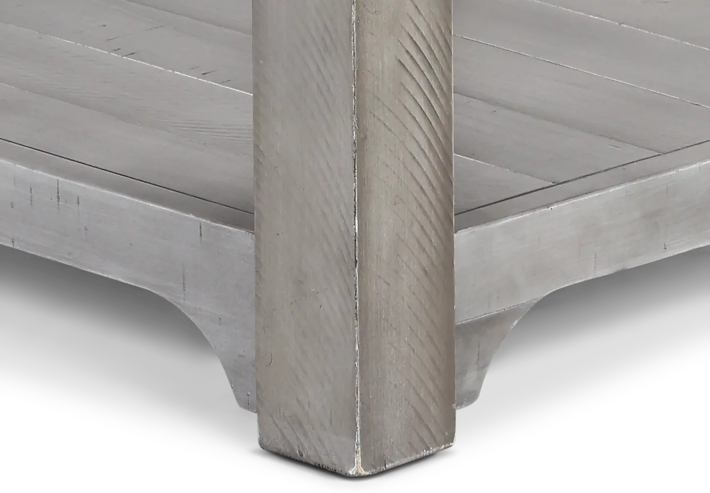 Beach House Gray End Table-8