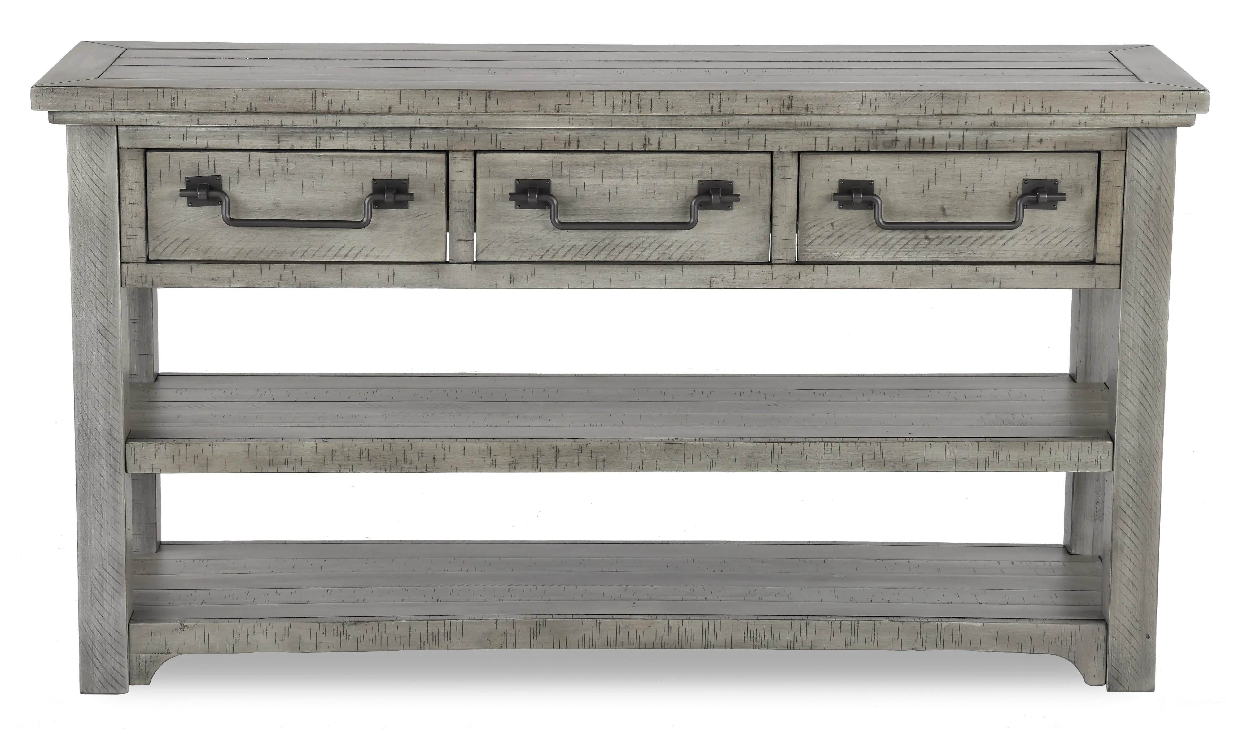 Beach House Gray Sofa Table-1