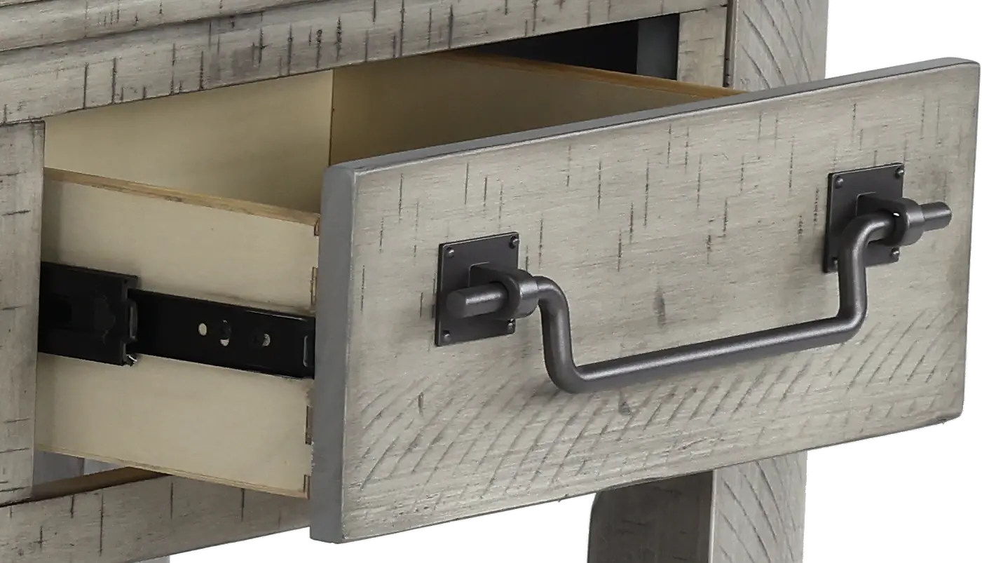 Beach House Gray Sofa Table-7