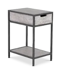 Edgewood Gray Side Table