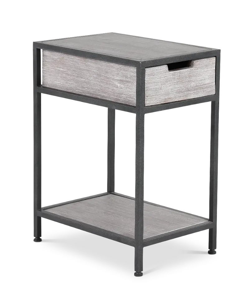 Edgewood Gray Side Table