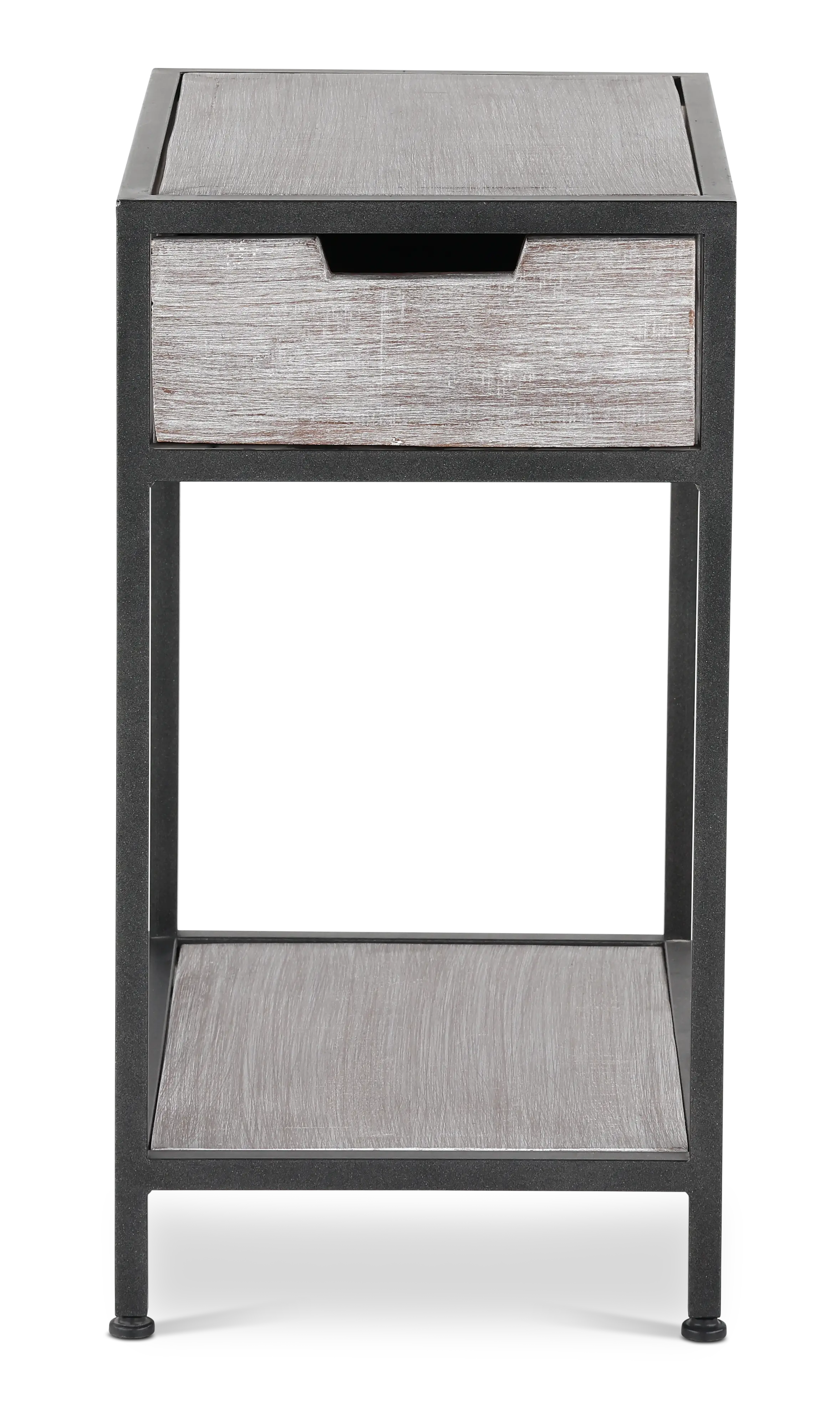 Edgewood Gray Side Table-4