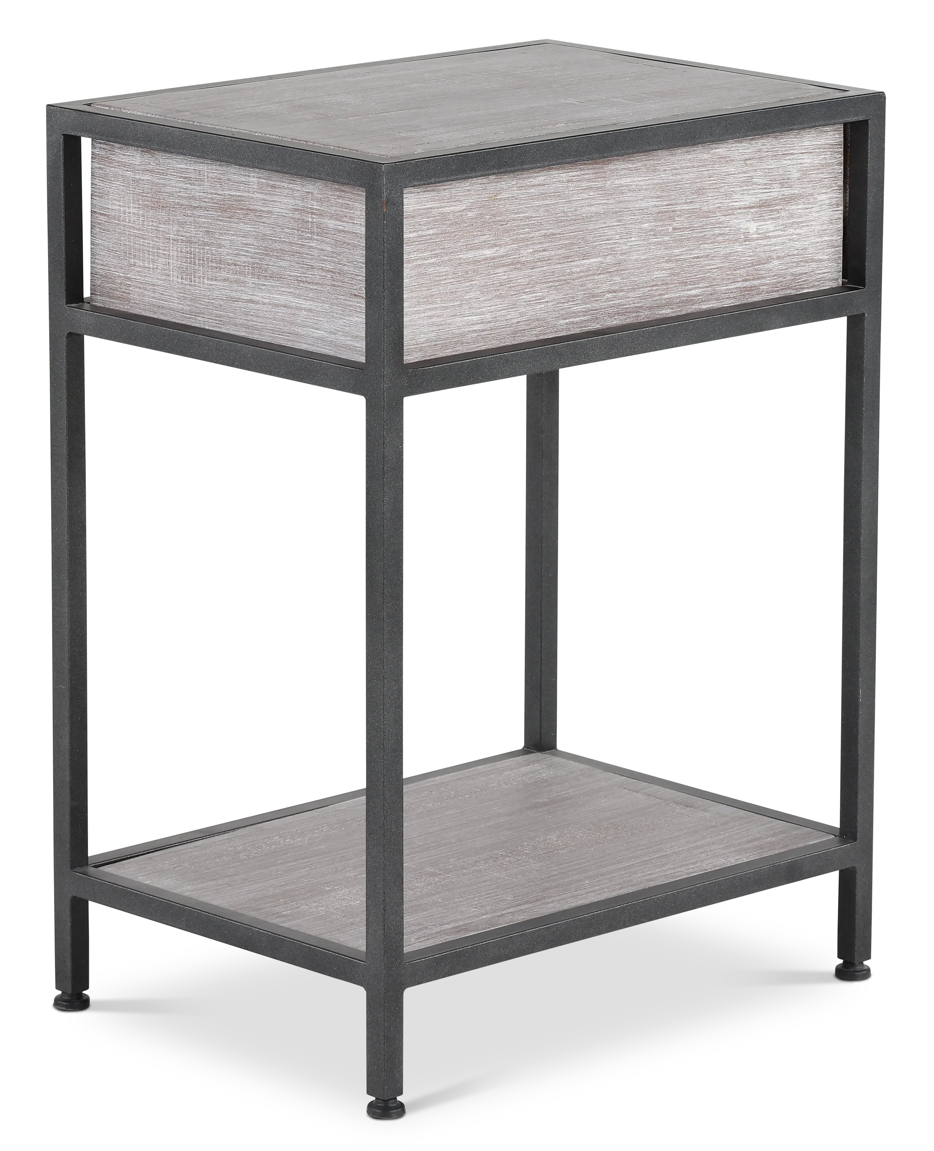 Edgewood Gray Side Table-5