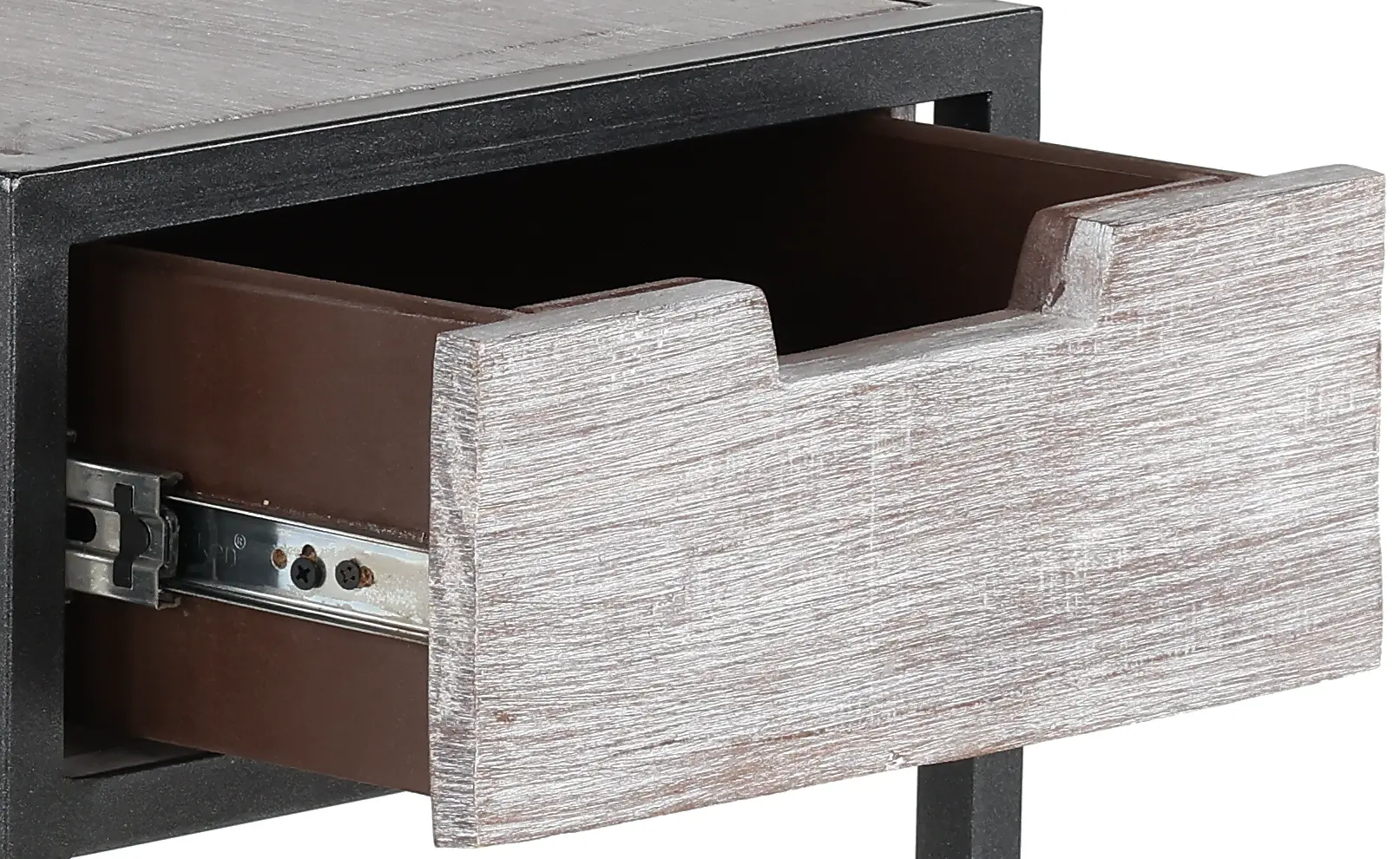 Edgewood Gray Side Table-6