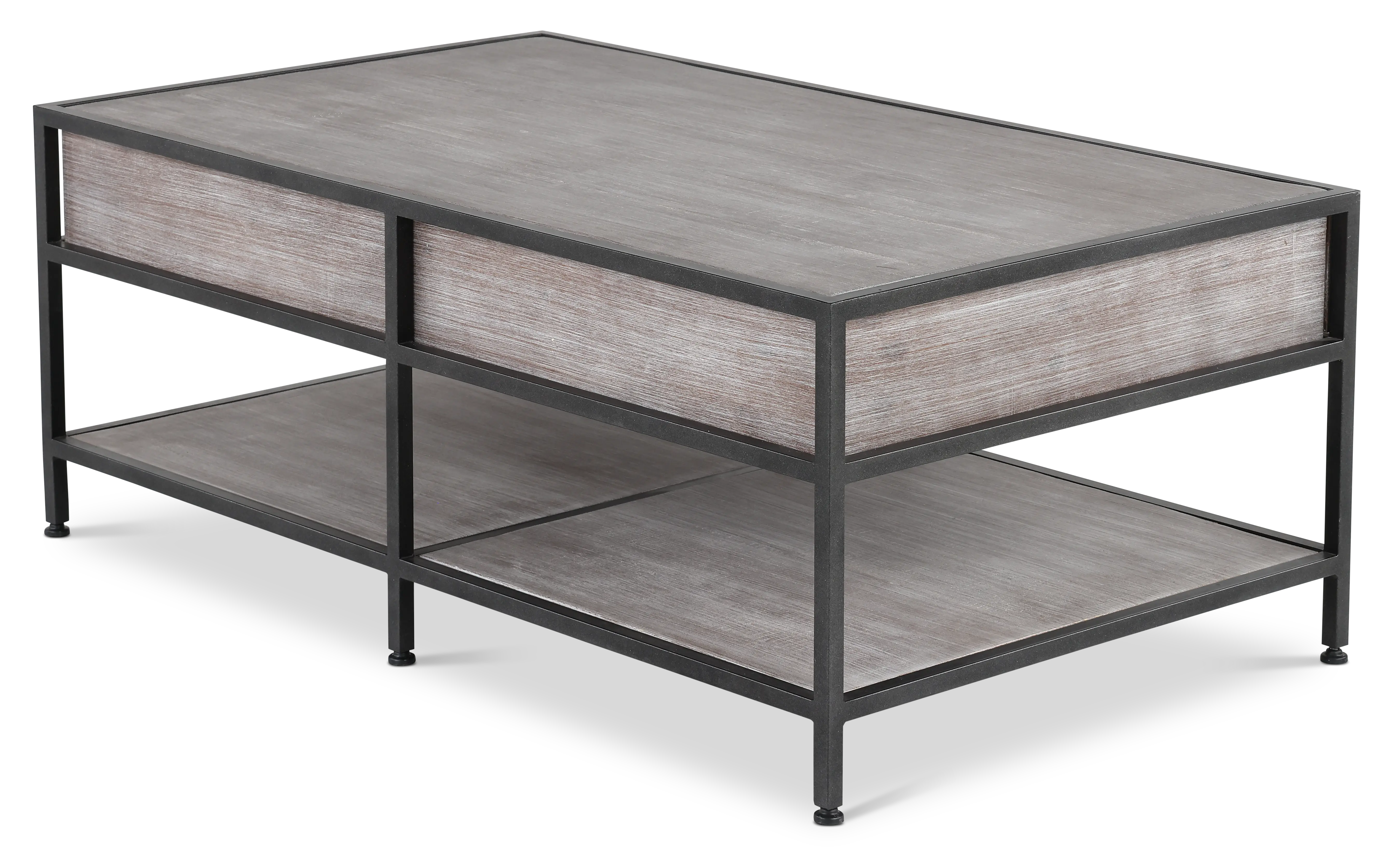 Edgewood Gray Coffee Table-7