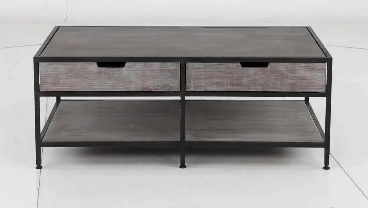 Edgewood Gray Coffee Table-9