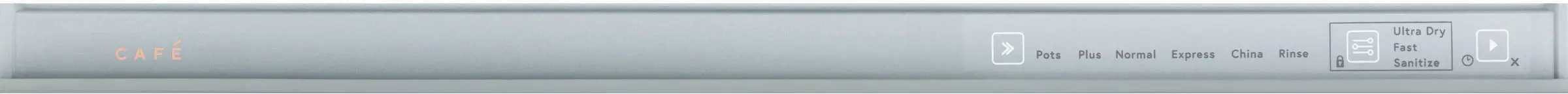 CDD420P2TS1 Cafe Double Drawer Dishwasher - Stainless Steel-2