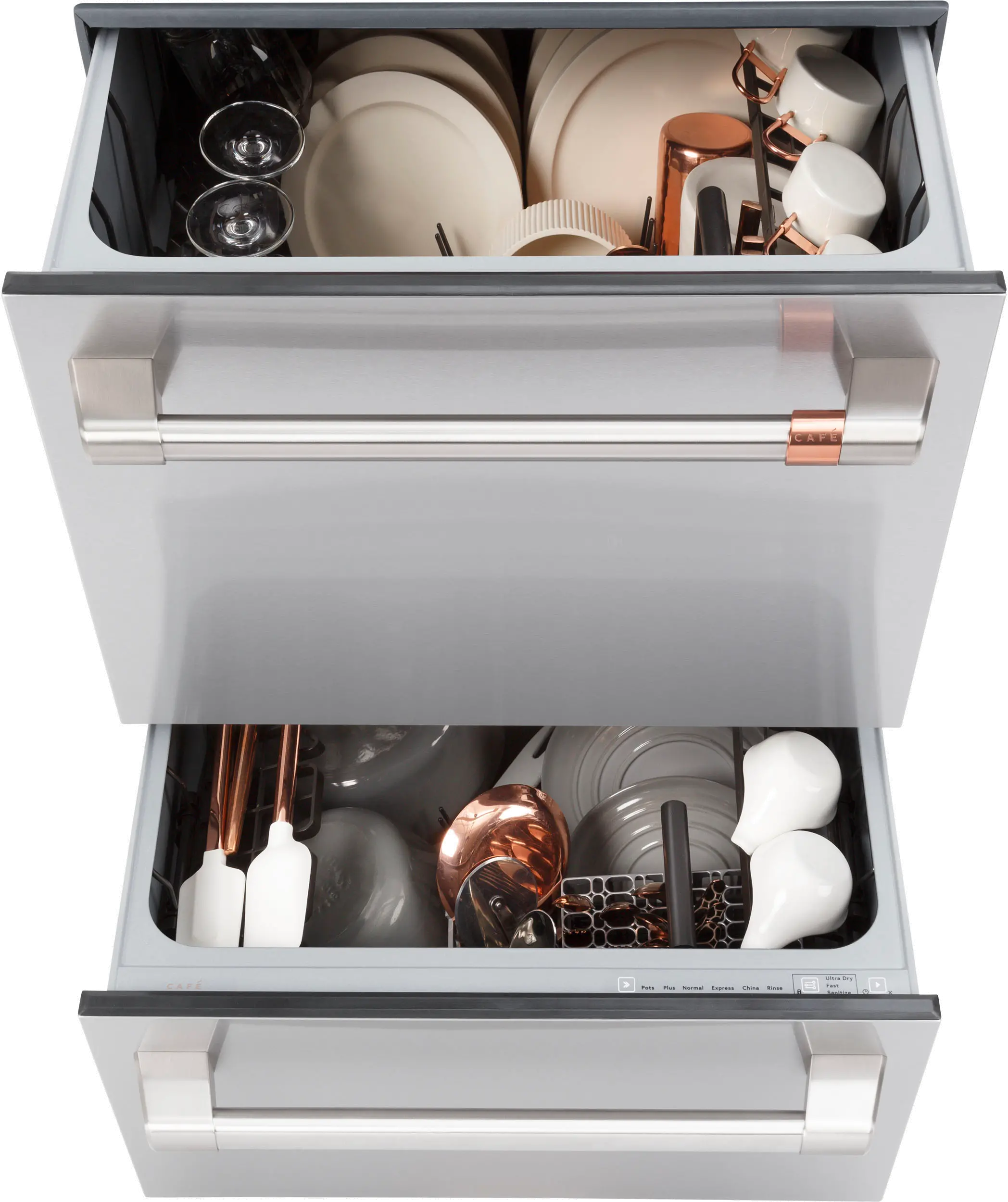 CDD420P2TS1 Cafe Double Drawer Dishwasher - Stainless Steel-4