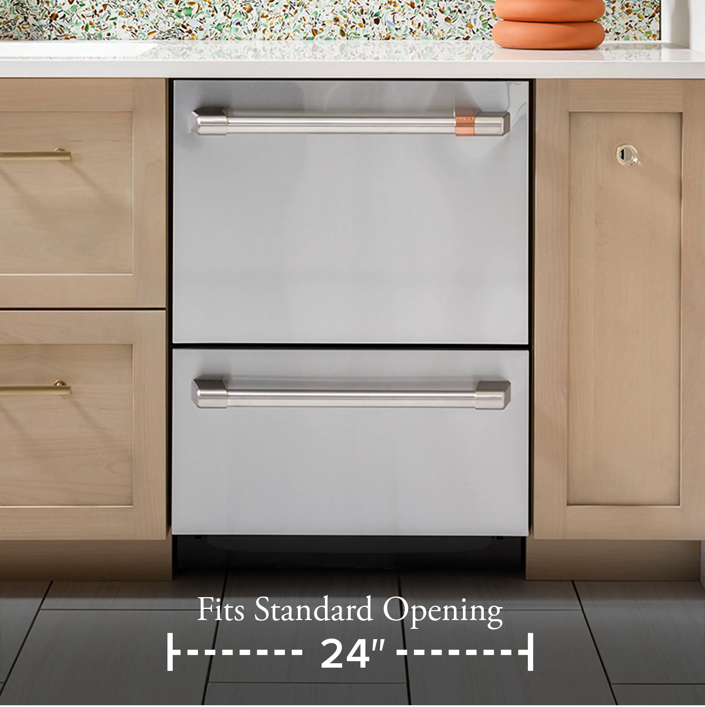 CDD420P2TS1 Cafe Double Drawer Dishwasher - Stainless Steel-8