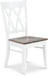 Cascades Emmet White Dining Chair